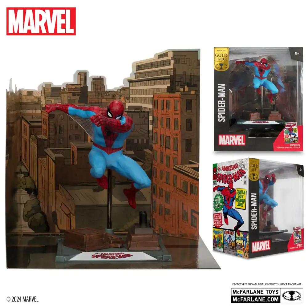 Marvel Collection PVC Kip 1/10 Spider-Man (The Amazing Spider-Man #38) (Gold Label) 15 cm fotografija proizvoda