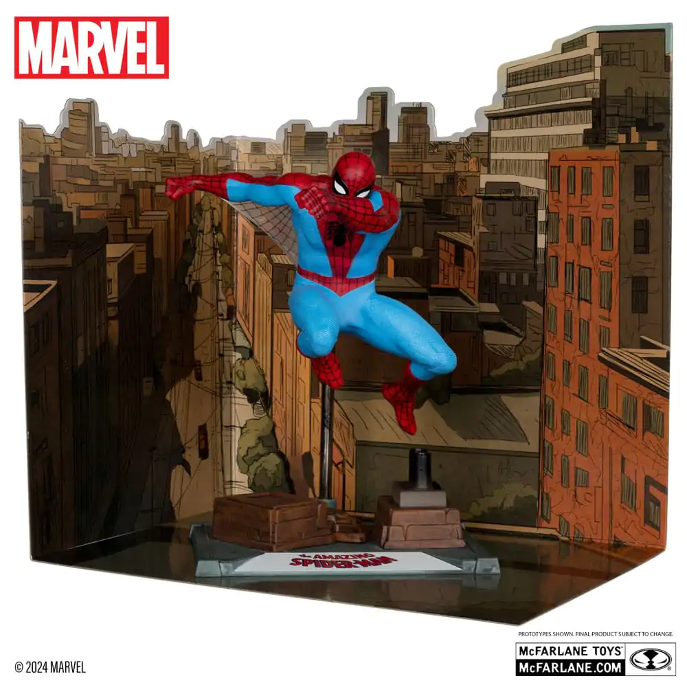 Marvel Collection PVC Kip 1/10 Spider-Man (The Amazing Spider-Man #38) (Gold Label) 15 cm fotografija proizvoda