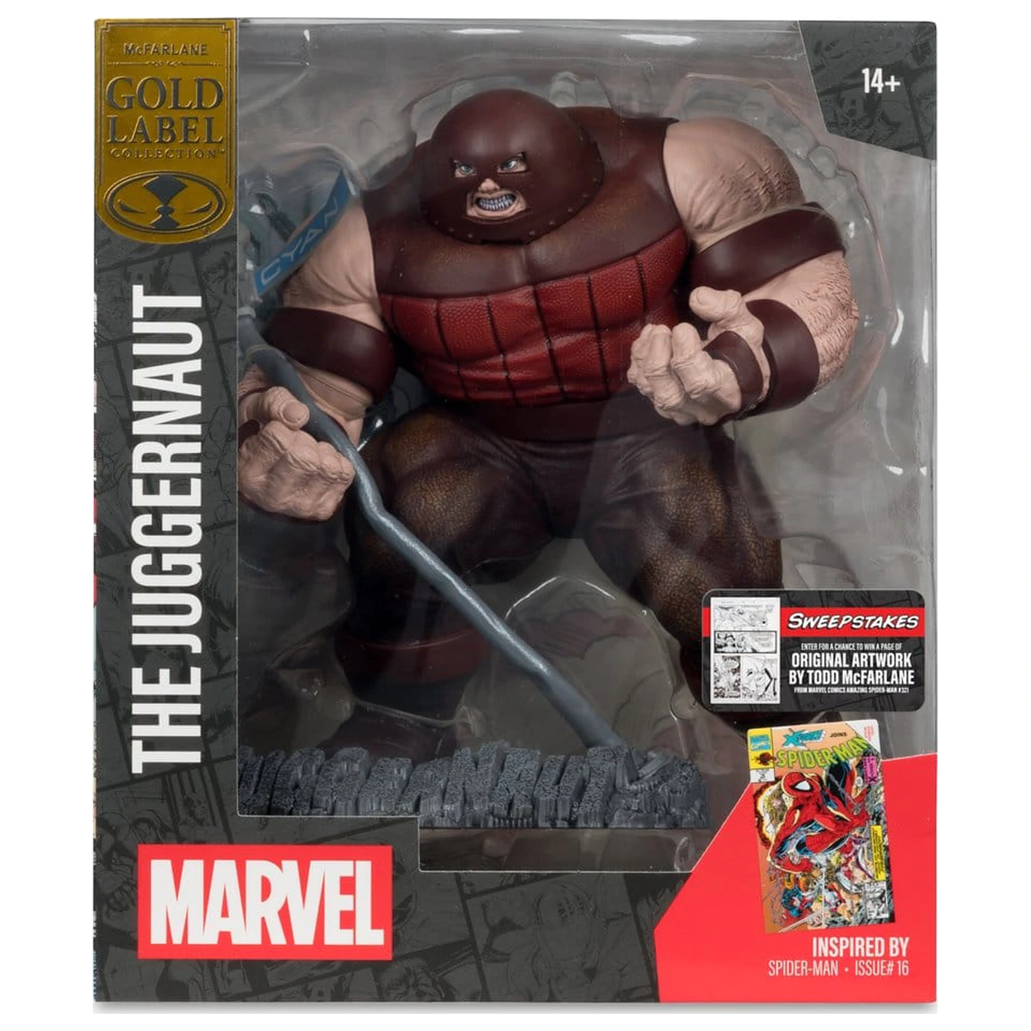 Marvel Collection PVC kip 1/10 The Juggernaut (Spider-Man #16) Gold Label 17 cm fotografija proizvoda