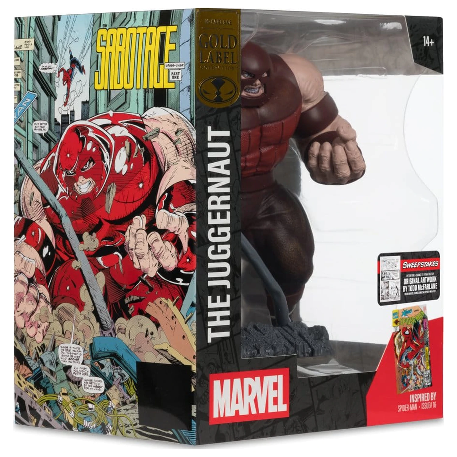 Marvel Collection PVC kip 1/10 The Juggernaut (Spider-Man #16) Gold Label 17 cm fotografija proizvoda