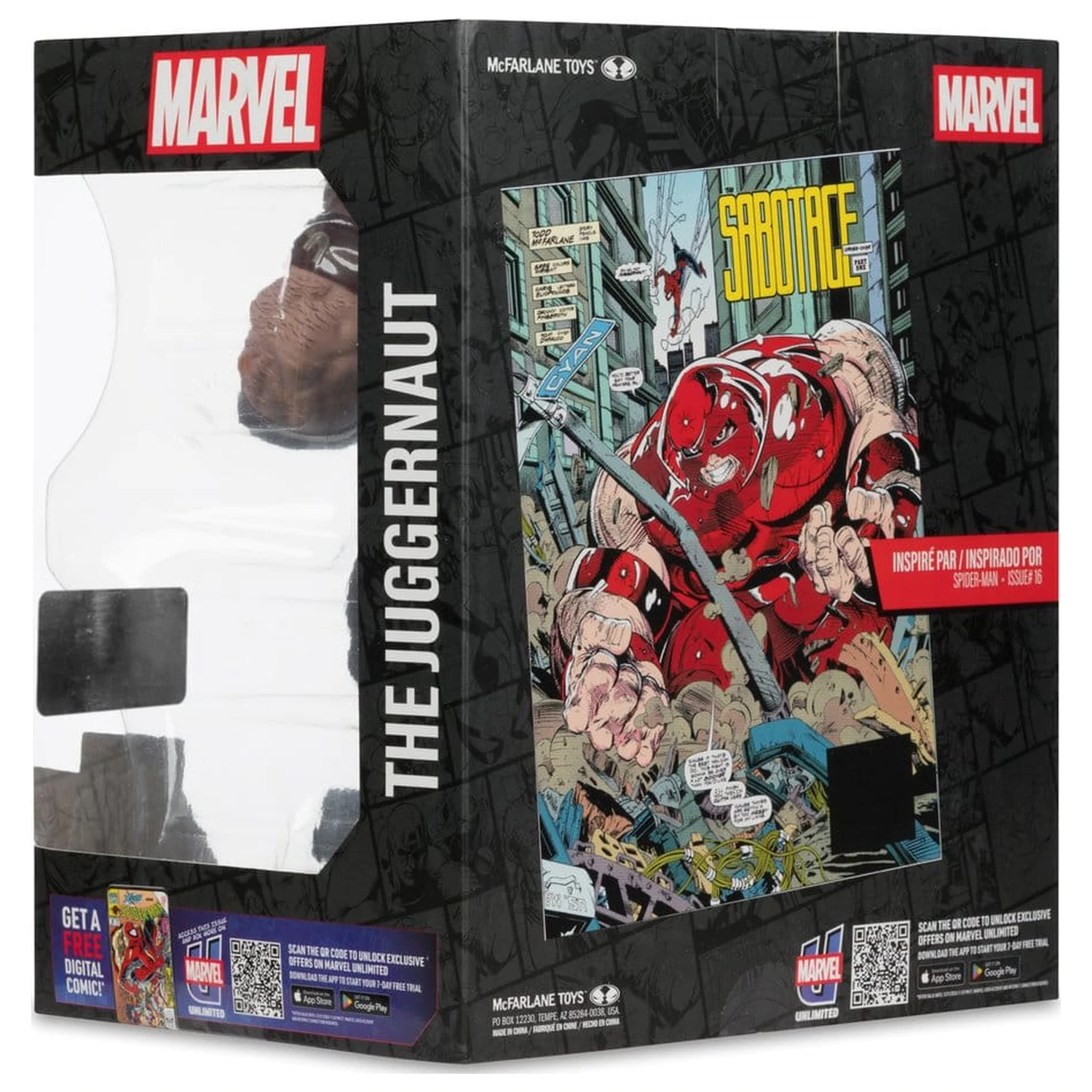 Marvel Collection PVC kip 1/10 The Juggernaut (Spider-Man #16) Gold Label 17 cm fotografija proizvoda