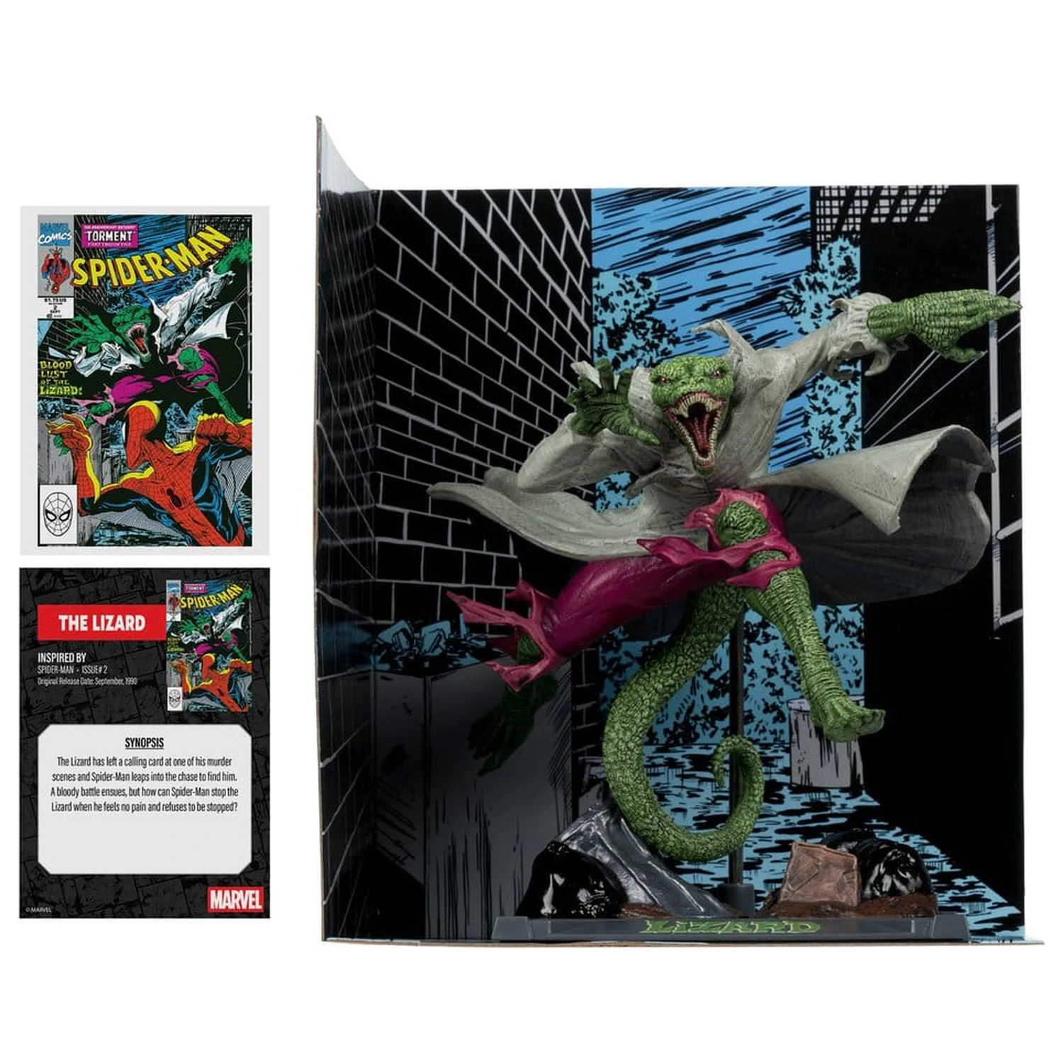 Marvel Collection PVC kip 1/10 The Lizard (Spider-Man #2) 15 cm fotografija proizvoda