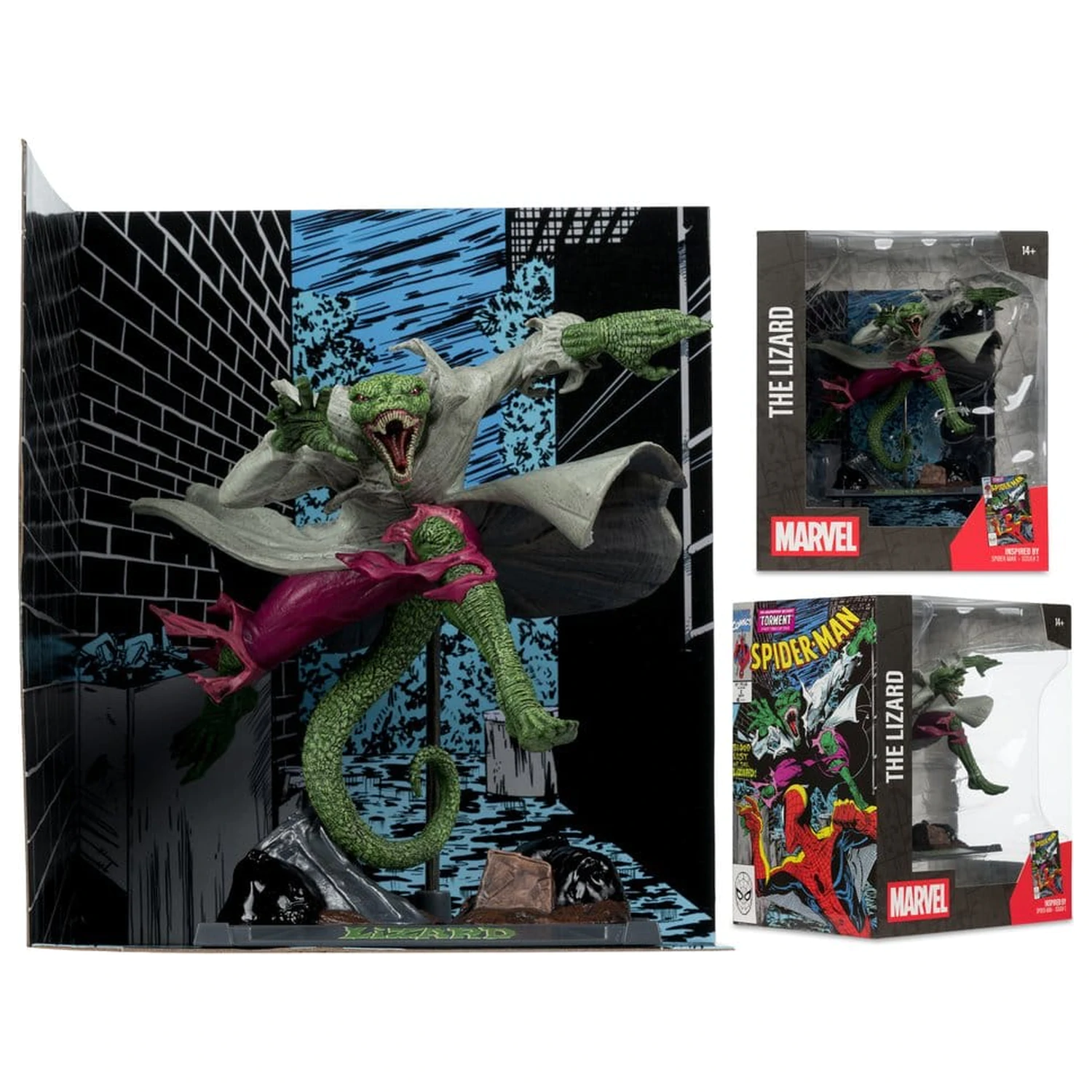 Marvel Collection PVC kip 1/10 The Lizard (Spider-Man #2) 15 cm fotografija proizvoda