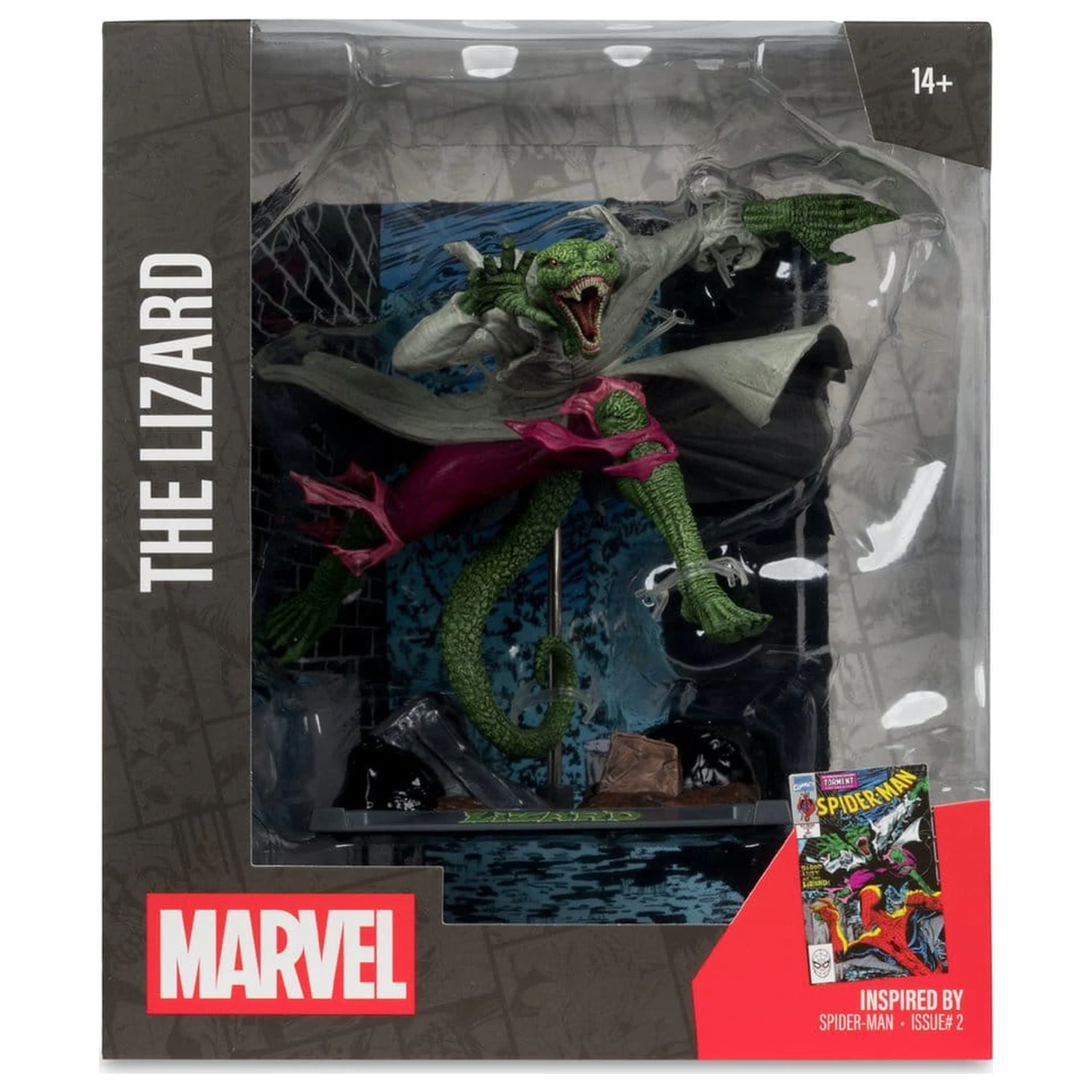 Marvel Collection PVC kip 1/10 The Lizard (Spider-Man #2) 15 cm fotografija proizvoda