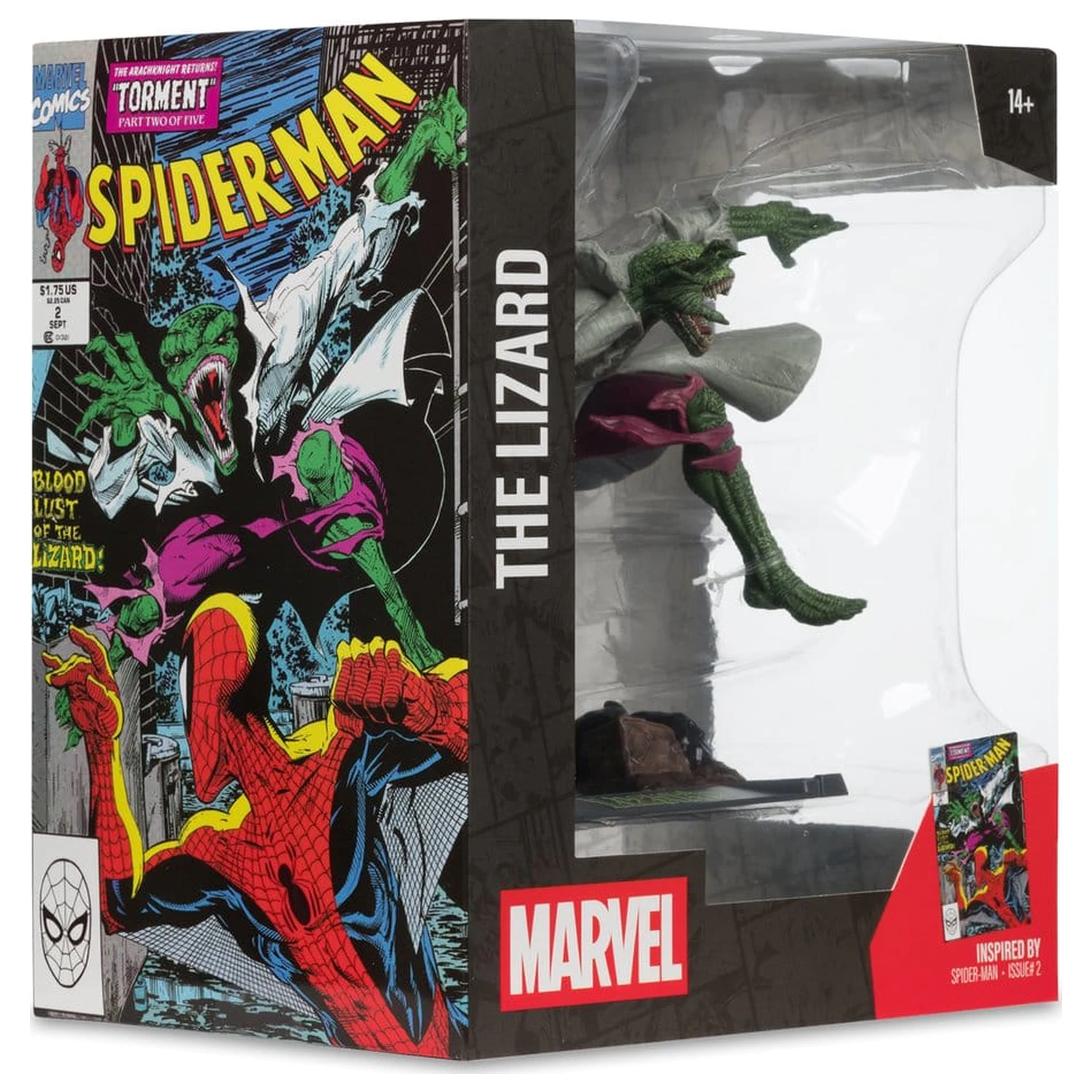 Marvel Collection PVC kip 1/10 The Lizard (Spider-Man #2) 15 cm fotografija proizvoda