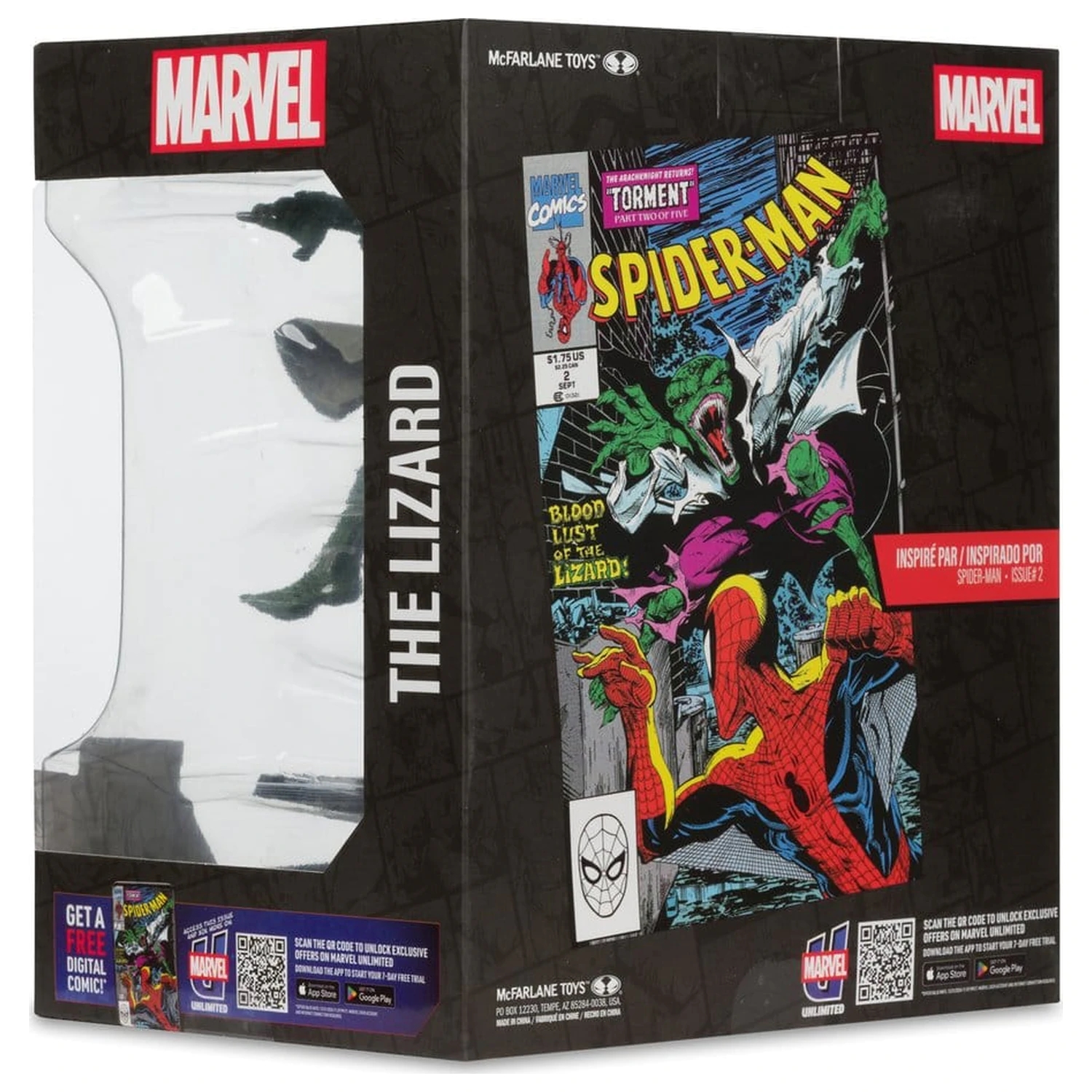 Marvel Collection PVC kip 1/10 The Lizard (Spider-Man #2) 15 cm fotografija proizvoda