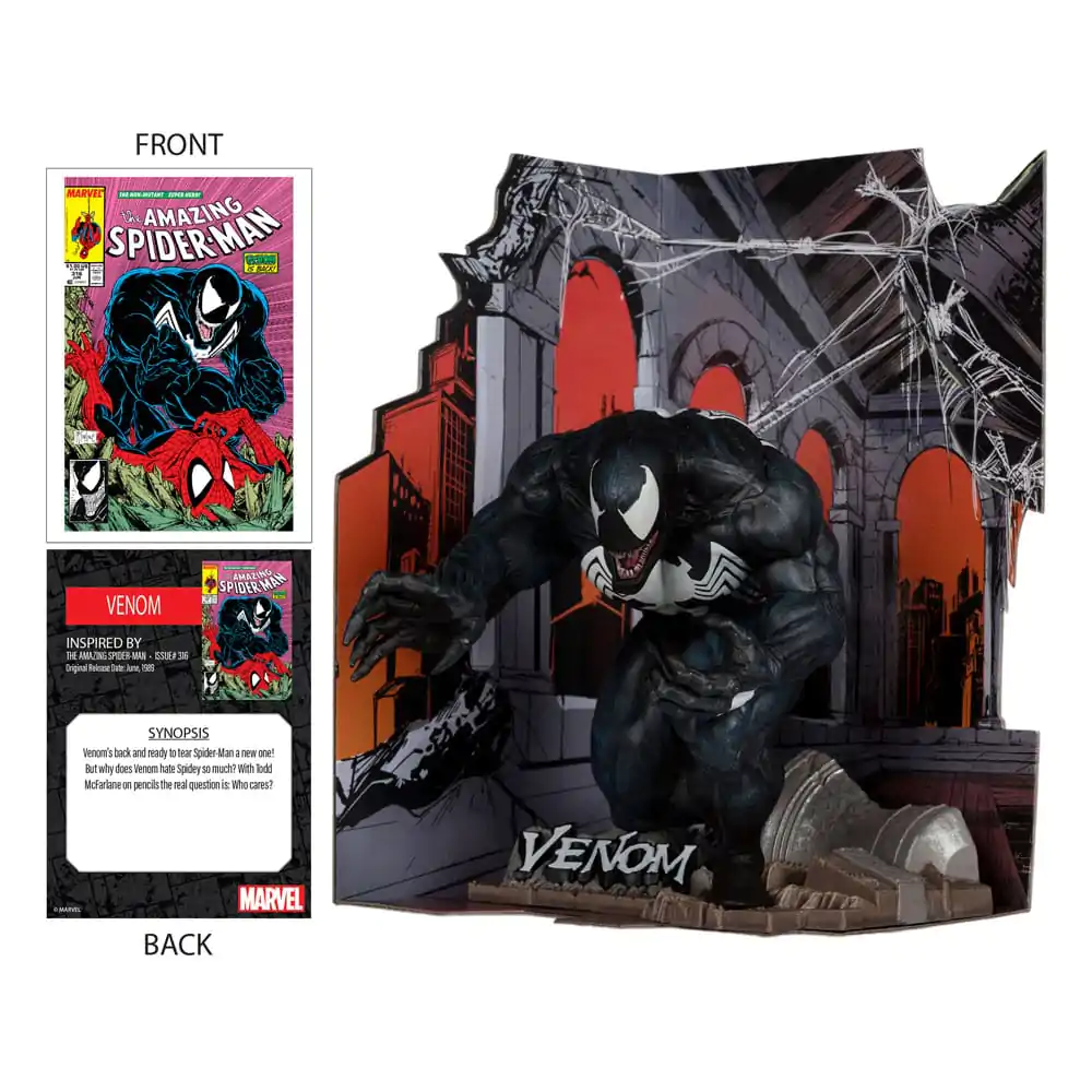 Marvel Collection PVC statua 1/10 Venom (The Amazing Spider-Man #316) 16 cm fotografija proizvoda