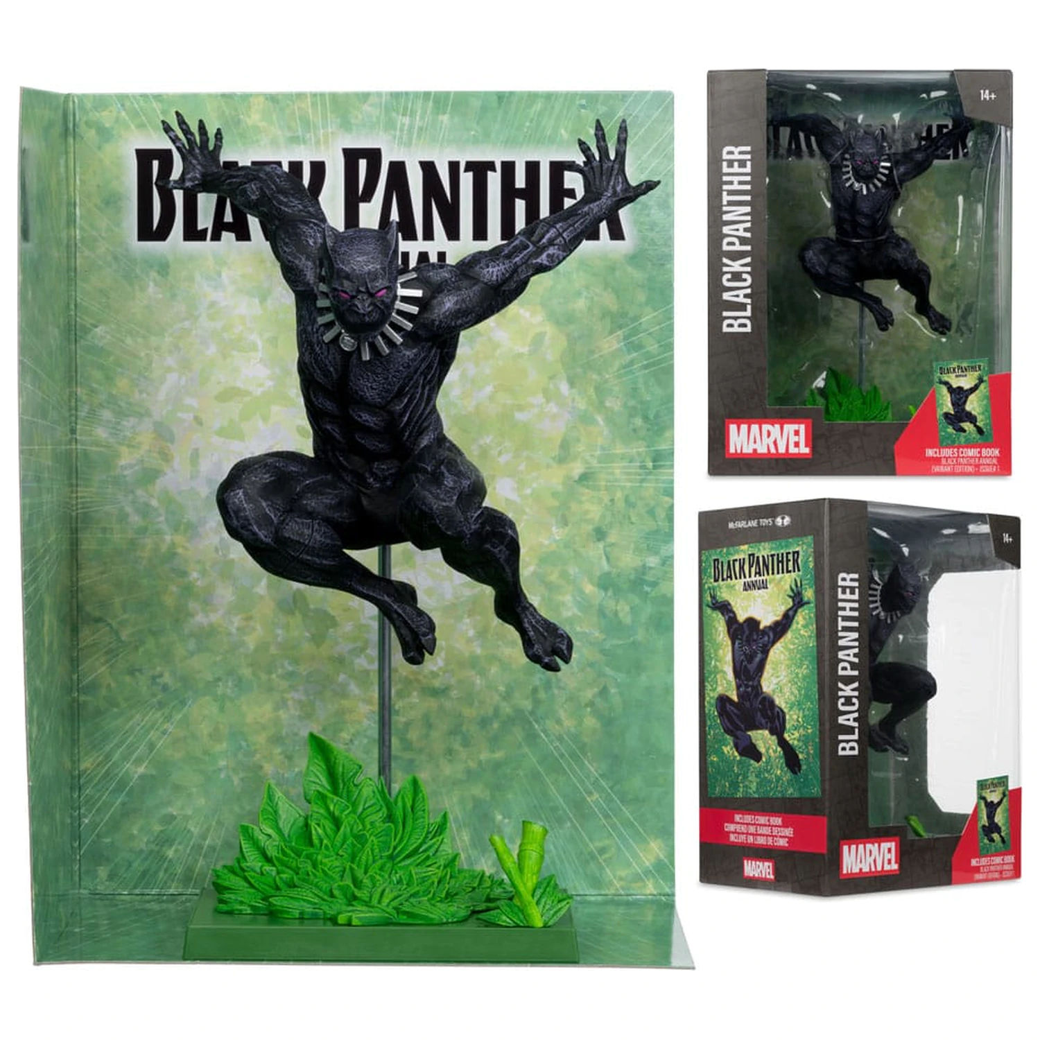 Marvel Collection PVC statua 1/6 Black Panther (Black Panther Annual #1) (Variant) 29 cm fotografija proizvoda