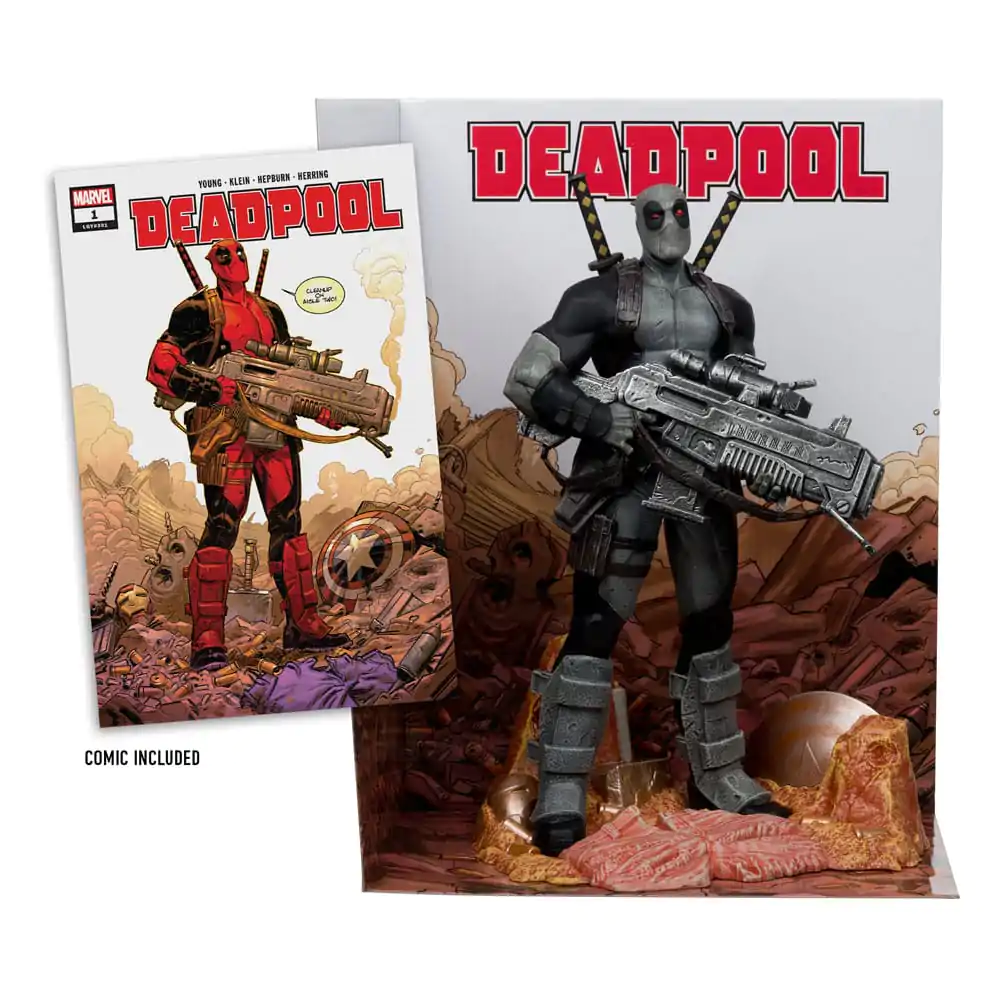 Marvel Collection PVC kip 1/6 Deadpool (Deadpool #1) (Grey Suit Chase) 27 cm fotografija proizvoda