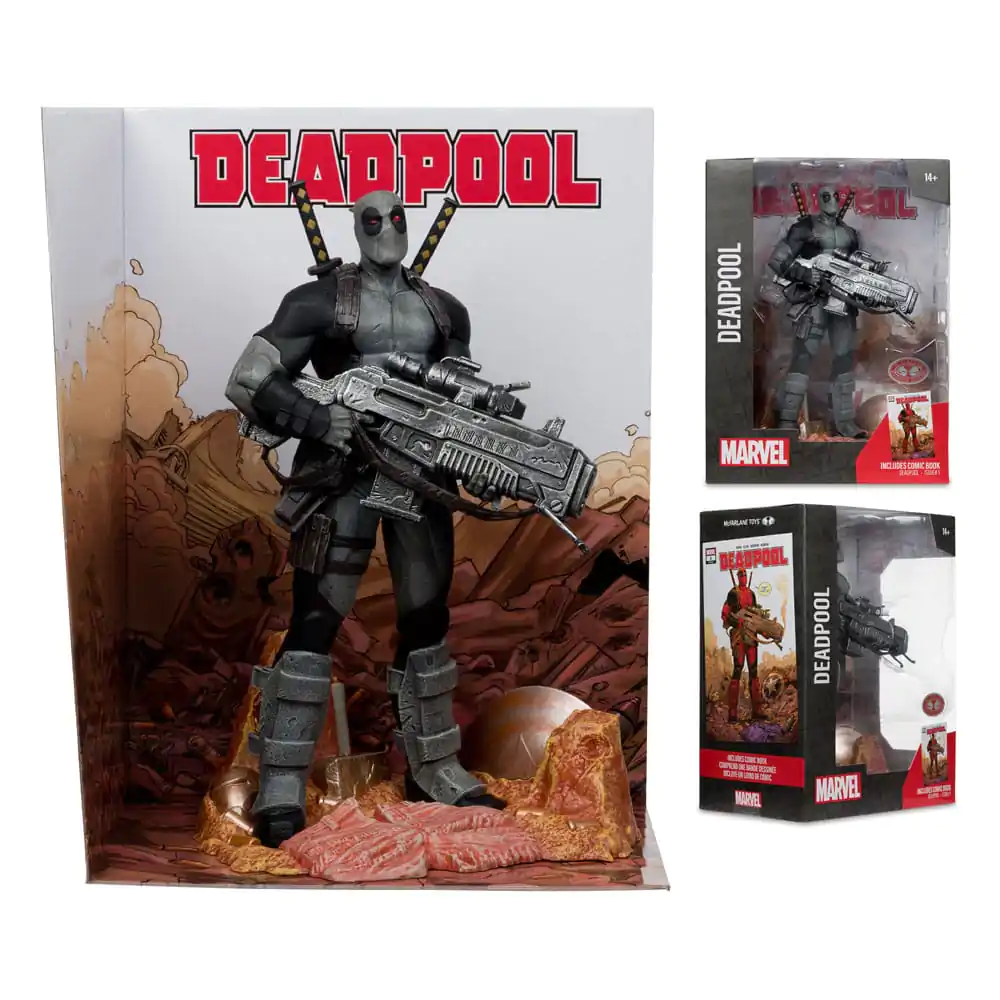 Marvel Collection PVC kip 1/6 Deadpool (Deadpool #1) (Grey Suit Chase) 27 cm fotografija proizvoda