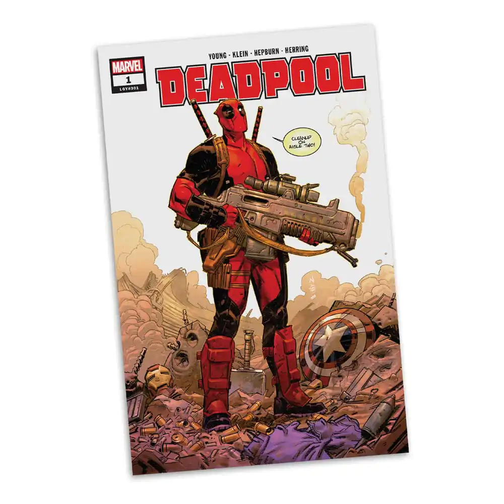 Marvel Collection PVC kip 1/6 Deadpool (Deadpool #1) (Grey Suit Chase) 27 cm fotografija proizvoda