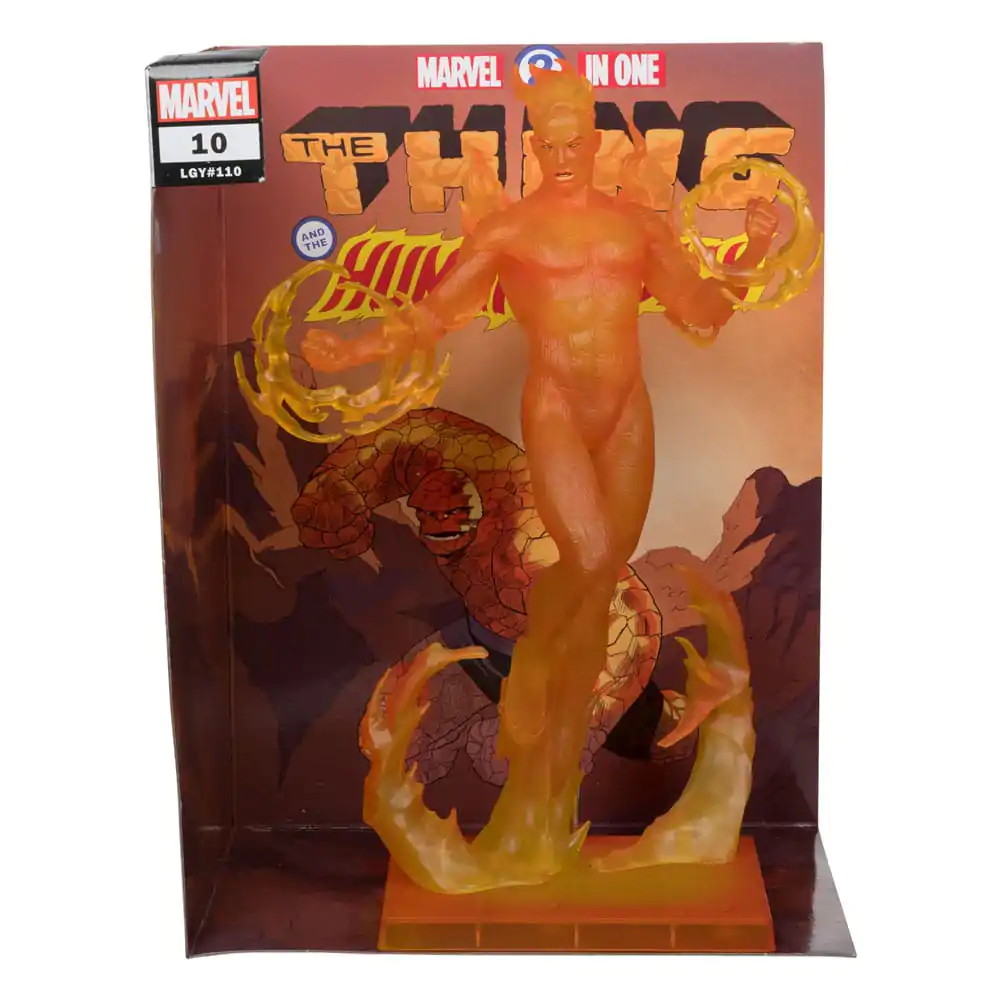Marvel Kolekcija PVC Statua 1/6 Human Torch (Marvel 2 in 1 #10) 29 cm fotografija proizvoda