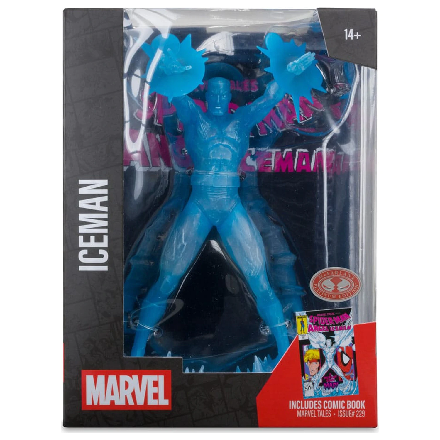 Marvel Collection PVC statua 1/6 Iceman (Marvel Tales #229) (Red Platinum Edition) 29 cm fotografija proizvoda