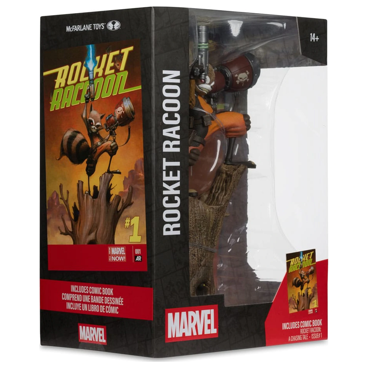 Marvel Collection PVC Kip 1/6 Rocket Racoon (Rocket Racoon: A Chasing Tale #1) 18 cm fotografija proizvoda