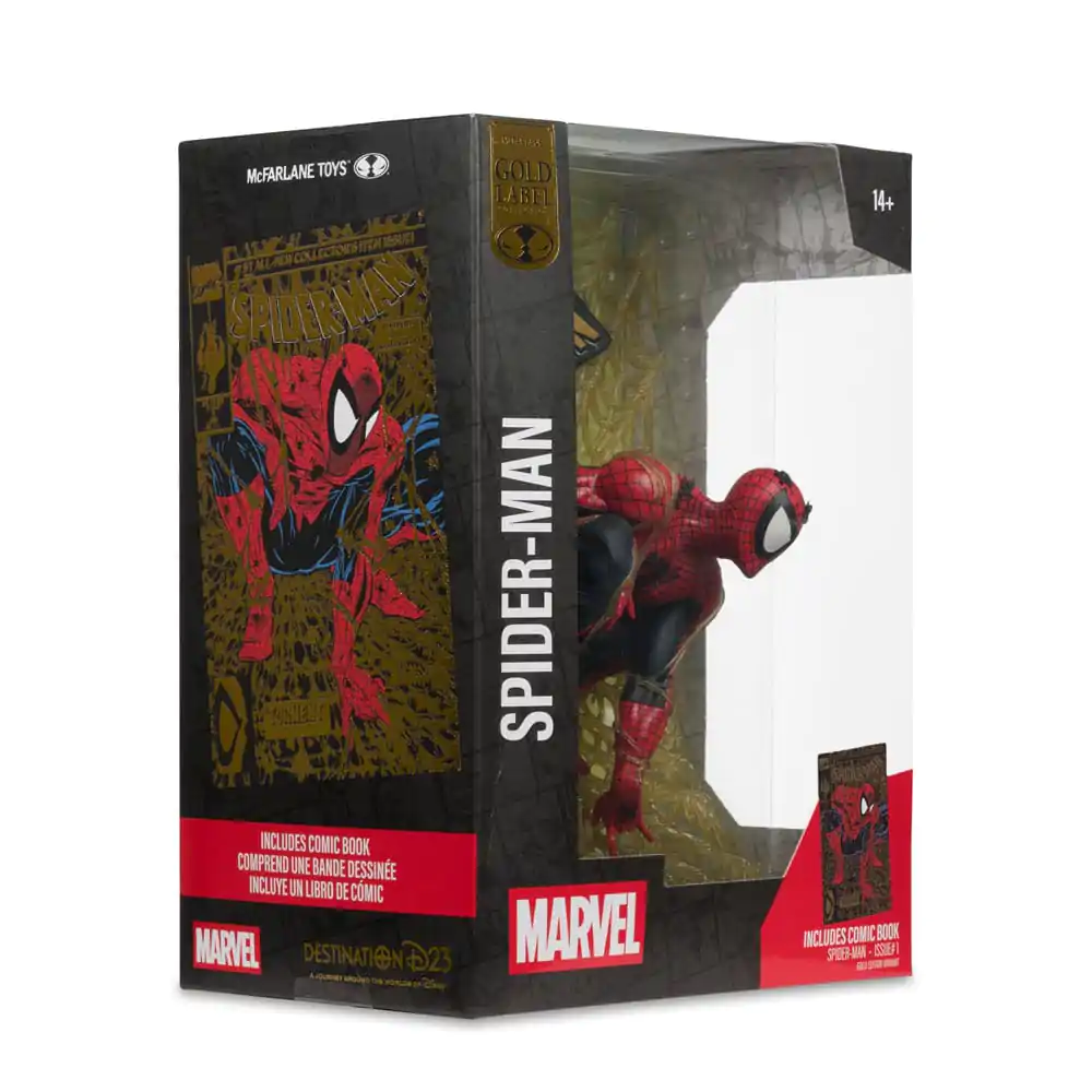 Marvel Collection PVC Kip 1/6 Spider-Man (Spider-Man # 1) (Gold Edition) (Gold Label) 15 cm fotografija proizvoda