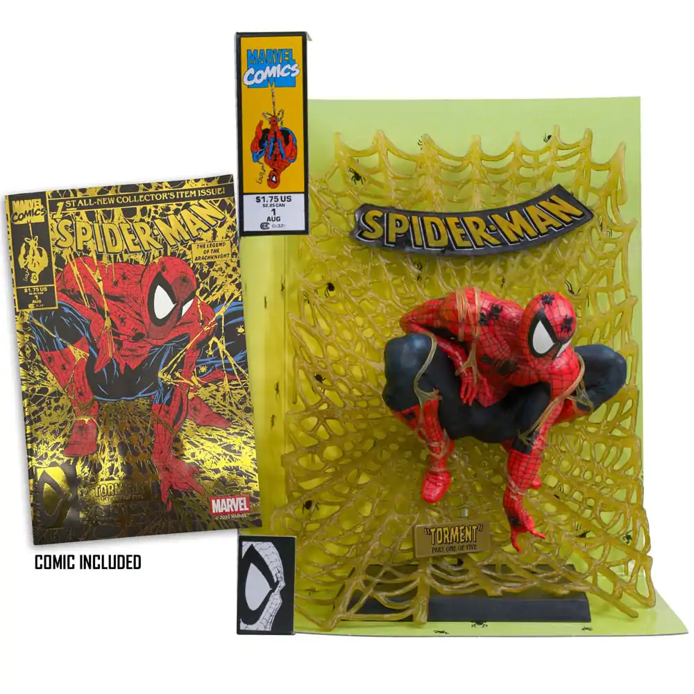 Marvel Collection PVC Kip 1/6 Spider-Man (Spider-Man # 1) (Gold Edition) (Gold Label) 15 cm fotografija proizvoda