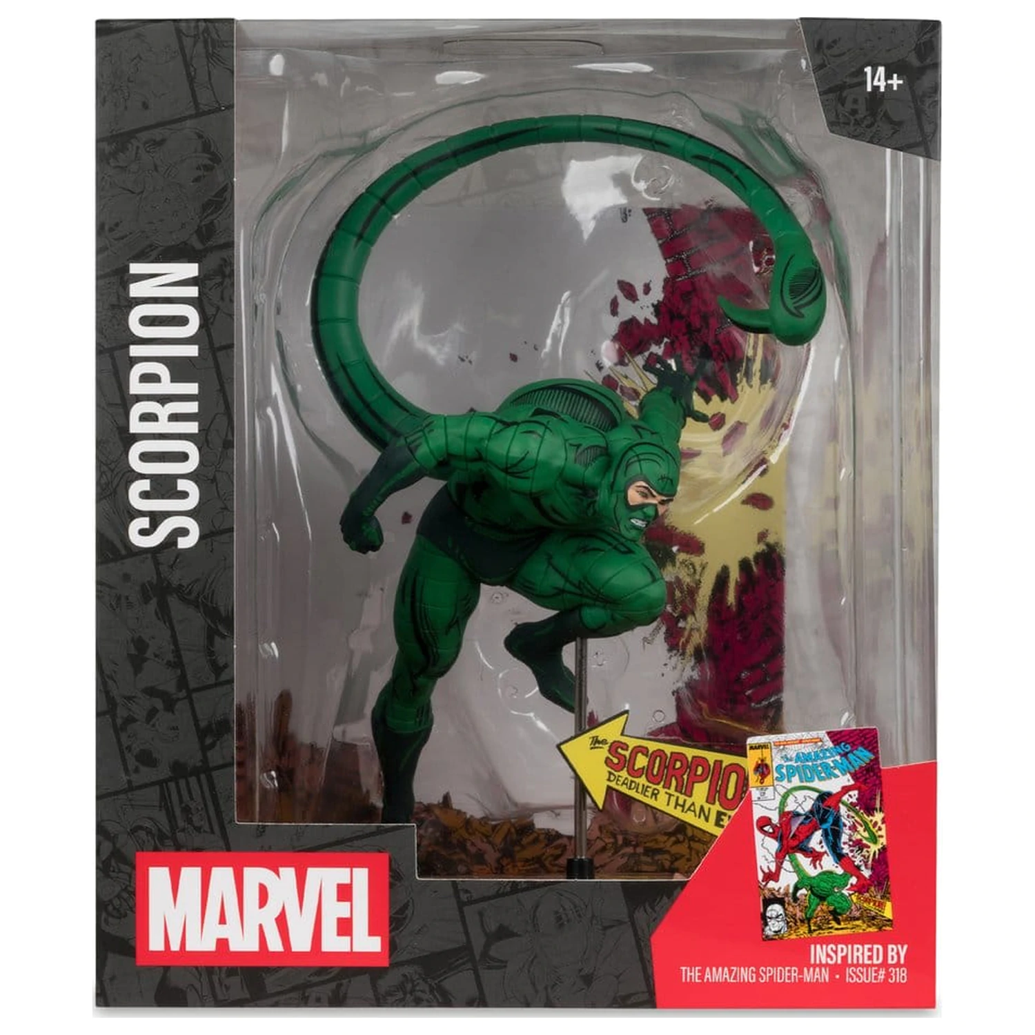 Marvel Collection PVC Figura 1/10 Scorpion (The Amazing Spider-Man #318) 17 cm fotografija proizvoda