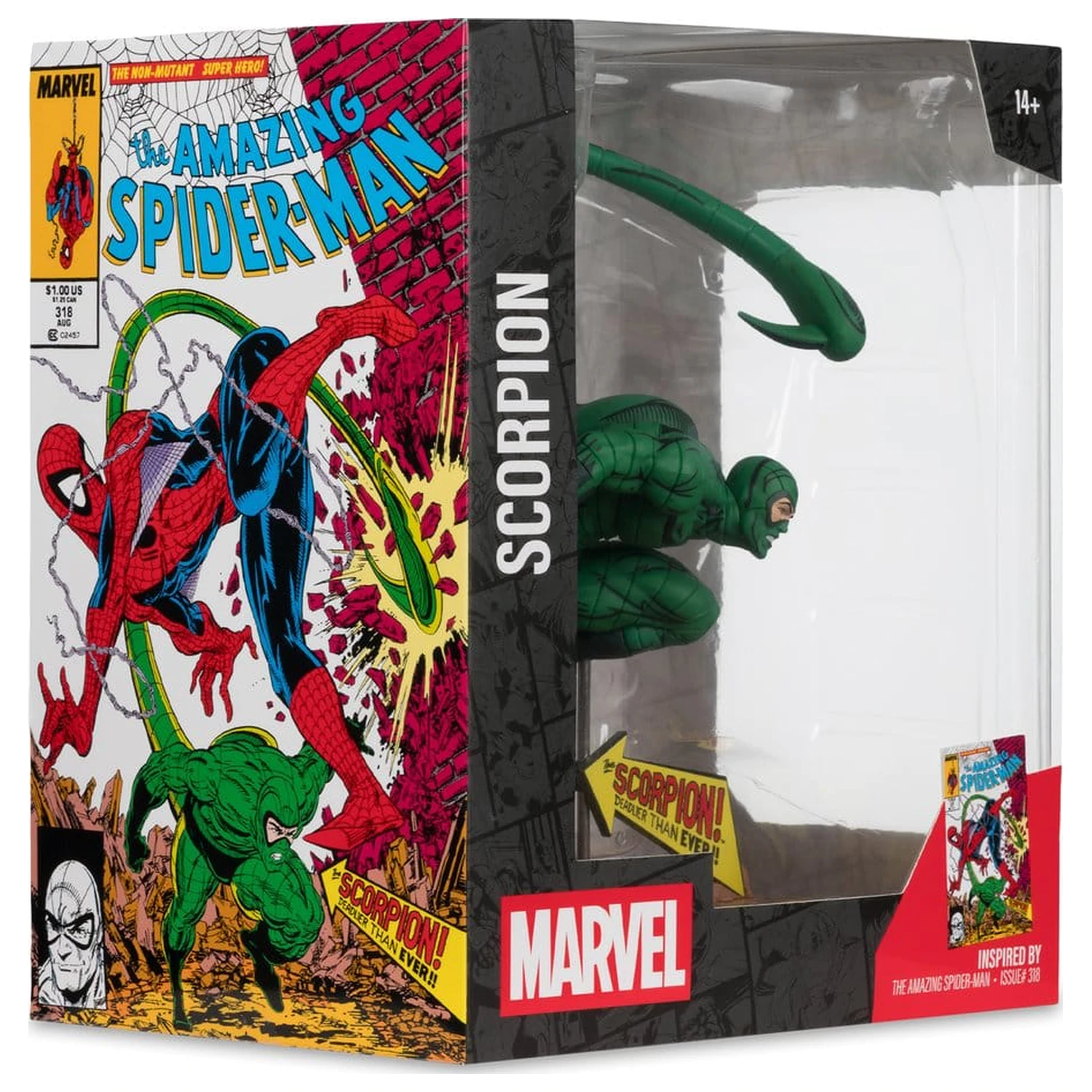 Marvel Collection PVC Figura 1/10 Scorpion (The Amazing Spider-Man #318) 17 cm fotografija proizvoda