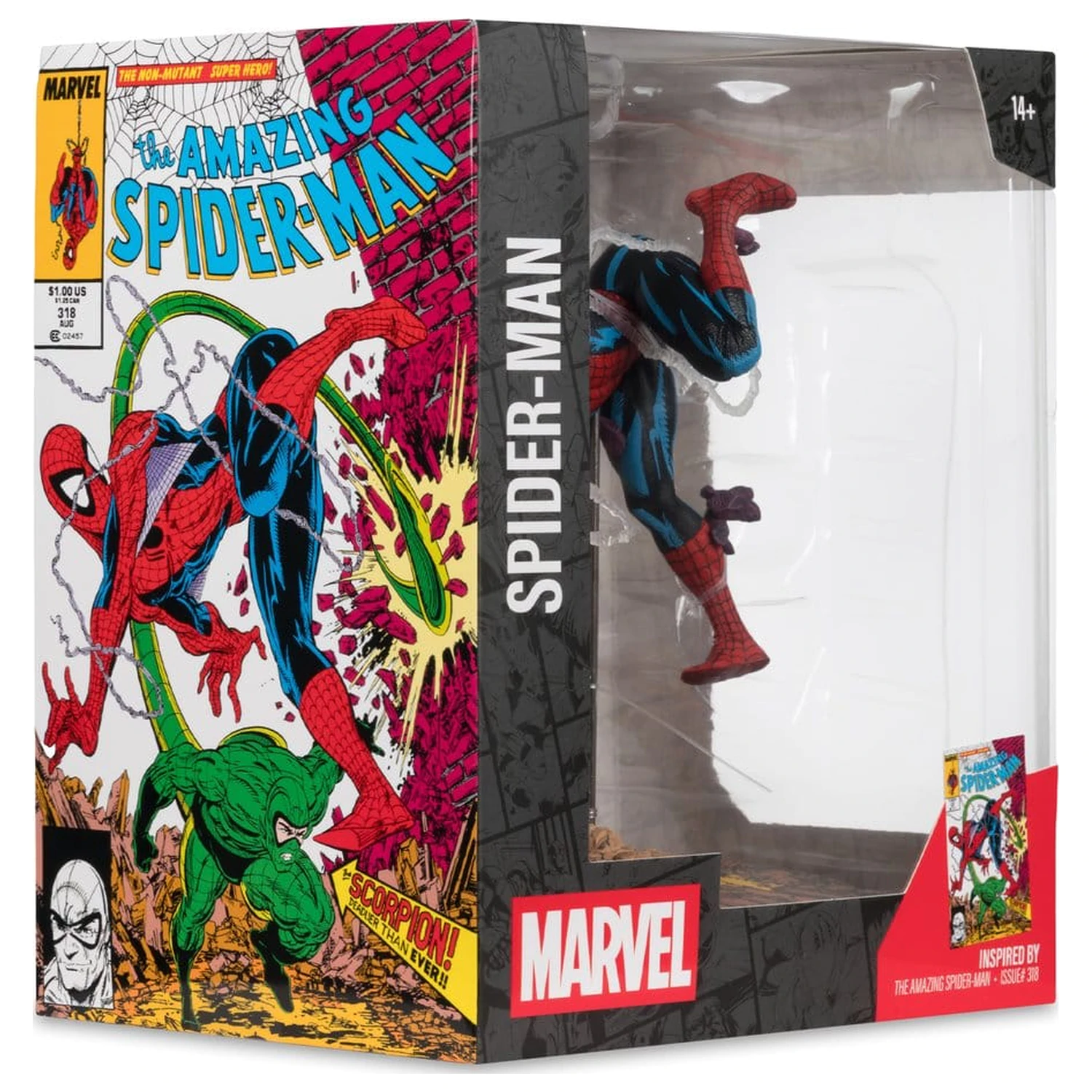 Marvel kolekcija PVC figura 1/10 Spider-Man (The Amazing Spider-Man #318) 17 cm fotografija proizvoda