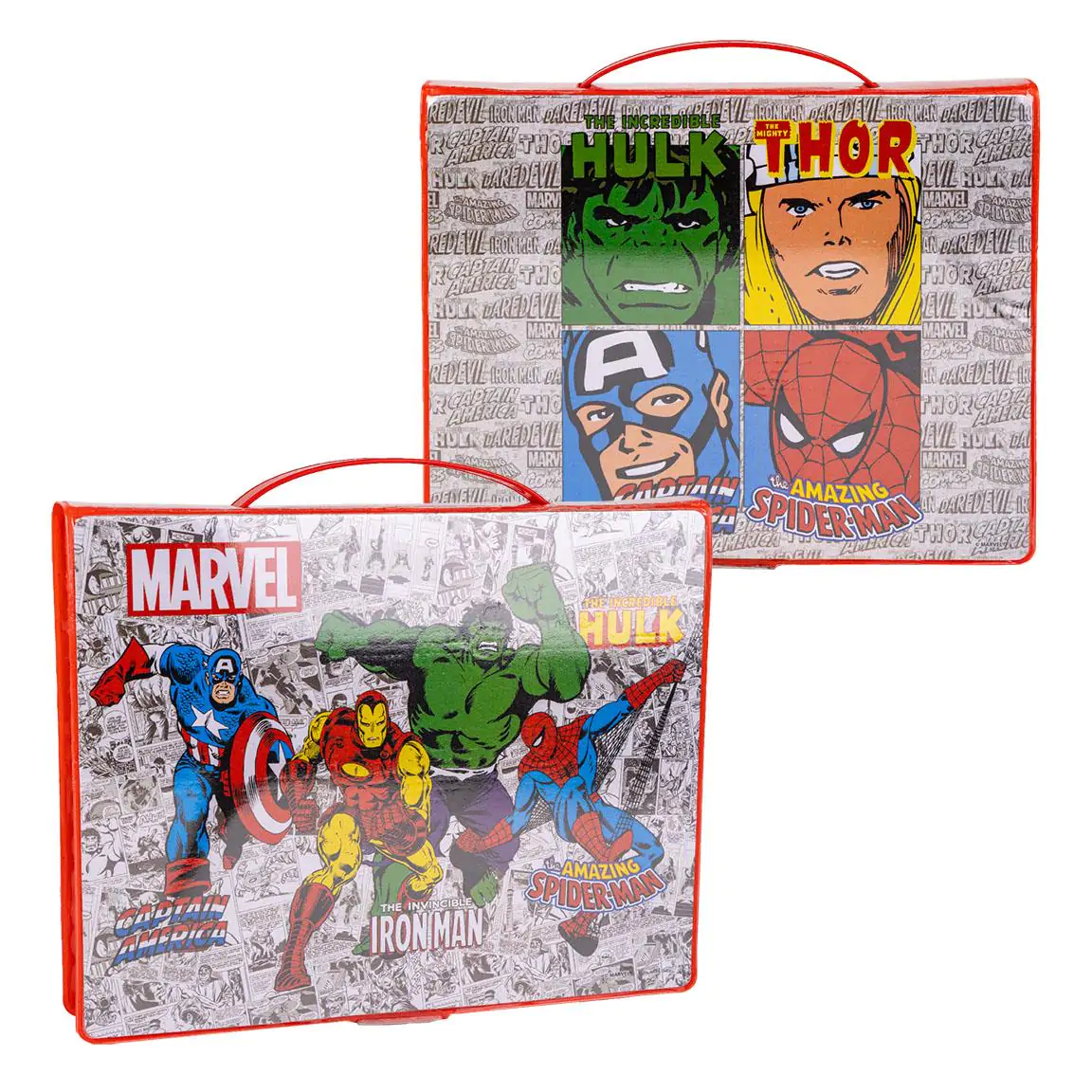 Marvel bojanke set uredskog materijala fotografija proizvoda