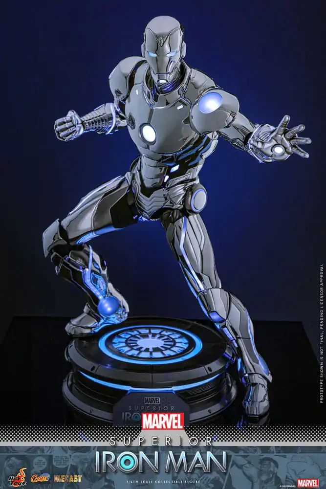 Marvel Comic Diecast Masterpiece Action figura 1/6 Superior Iron Man 32 cm fotografija proizvoda