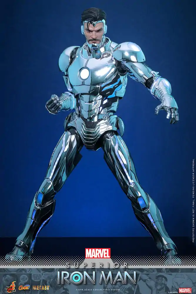 Marvel Comic Diecast Masterpiece Action figura 1/6 Superior Iron Man 32 cm fotografija proizvoda