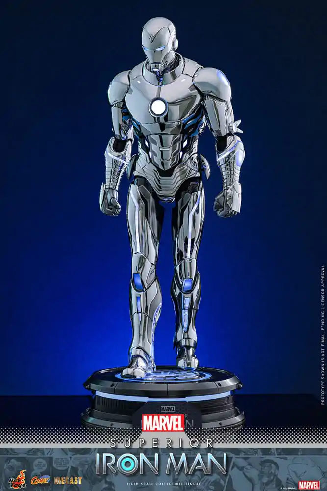 Marvel Comic Diecast Masterpiece Action figura 1/6 Superior Iron Man 32 cm fotografija proizvoda