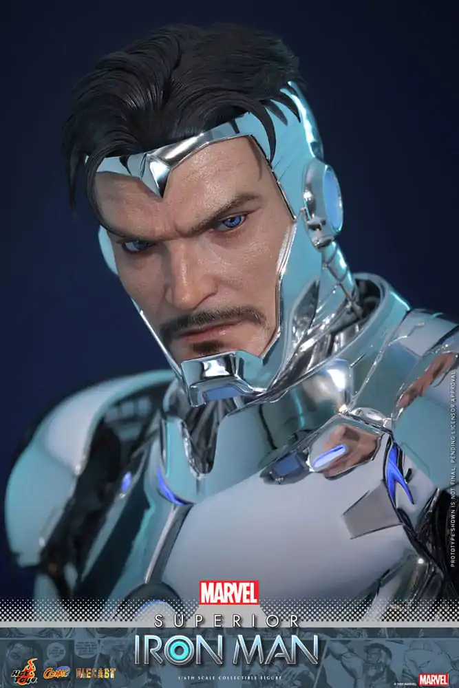 Marvel Comic Diecast Masterpiece Action figura 1/6 Superior Iron Man 32 cm fotografija proizvoda