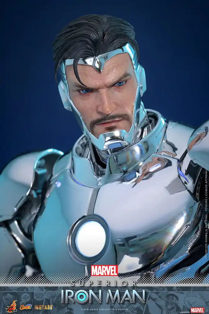 Marvel Comic Diecast Masterpiece Action figura 1/6 Superior Iron Man 32 cm fotografija proizvoda