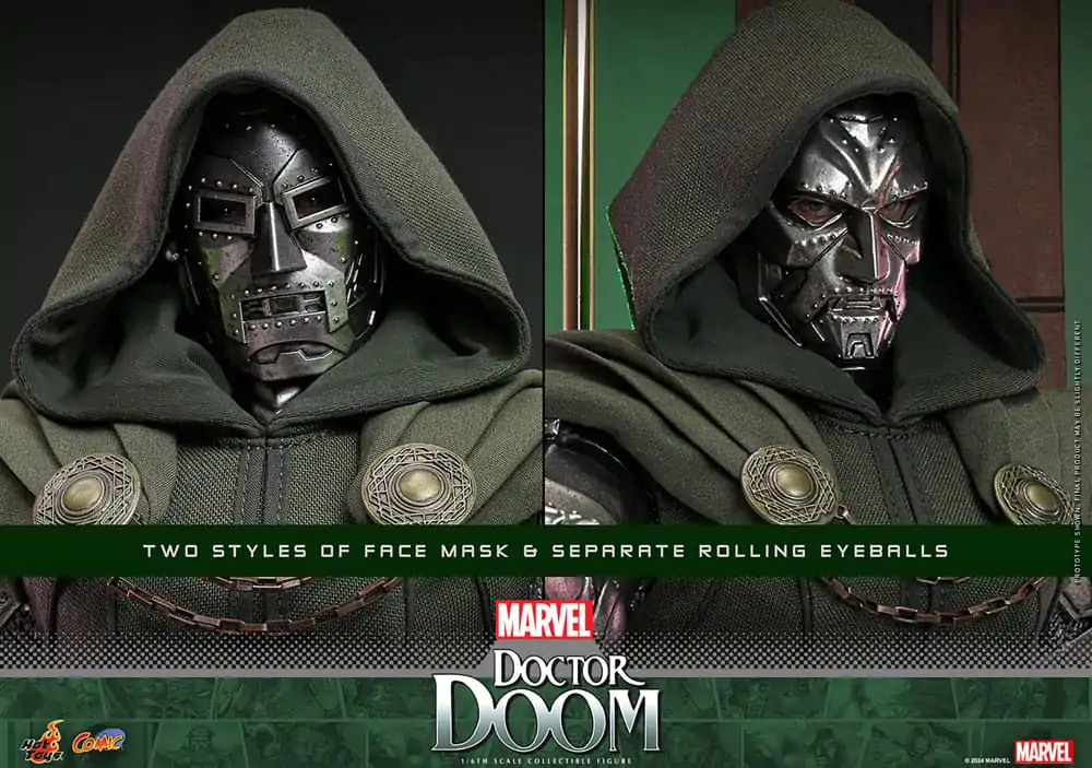 Marvel Comic Masterpiece akcijska figura 1/6 Doctor Doom 33 cm fotografija proizvoda