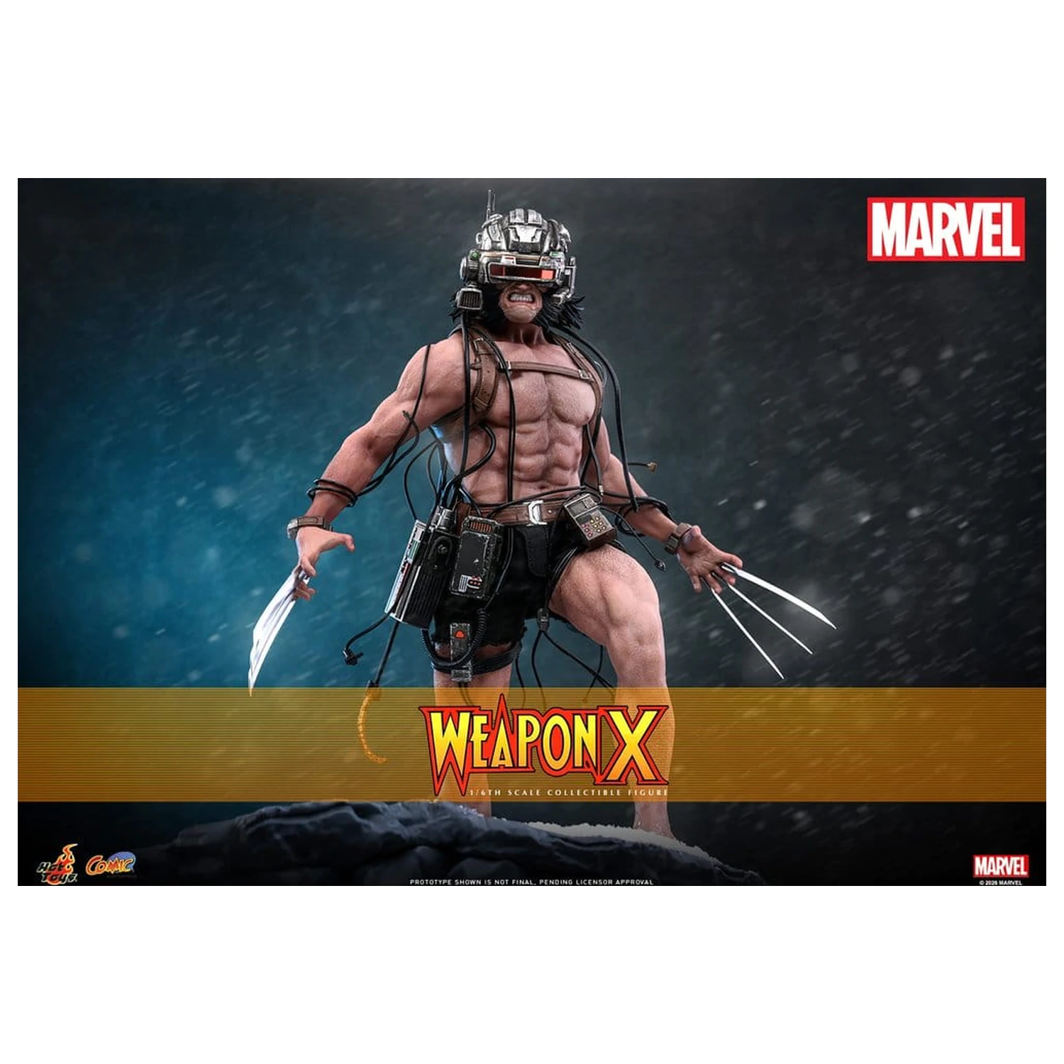 Marvel Comic Masterpiece akcijska figura 1/6 Weapon X 31 cm fotografija proizvoda