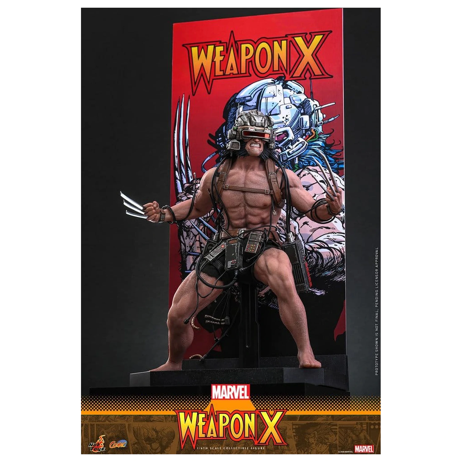 Marvel Comic Masterpiece akcijska figura 1/6 Weapon X 31 cm fotografija proizvoda