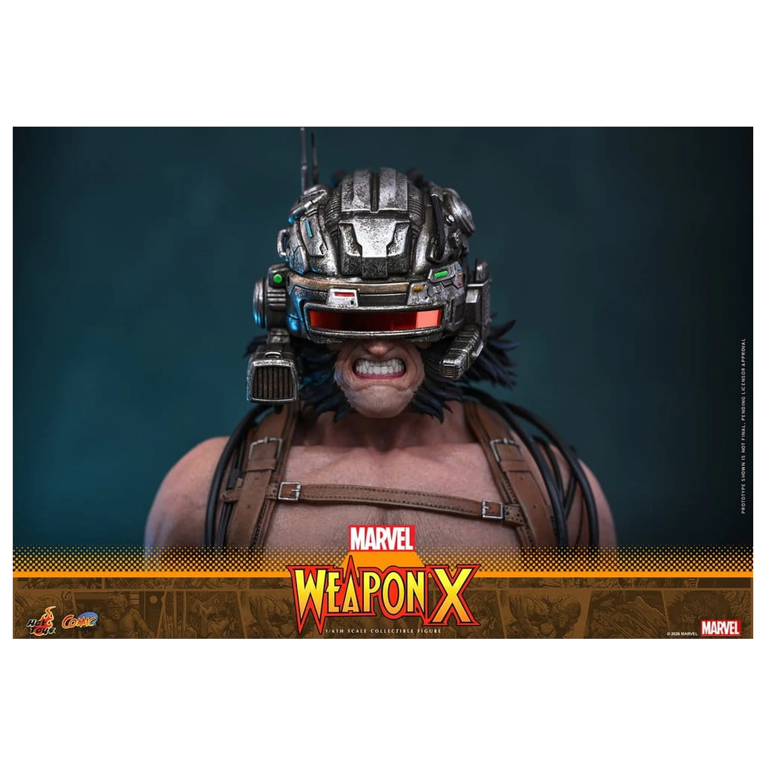 Marvel Comic Masterpiece akcijska figura 1/6 Weapon X 31 cm fotografija proizvoda