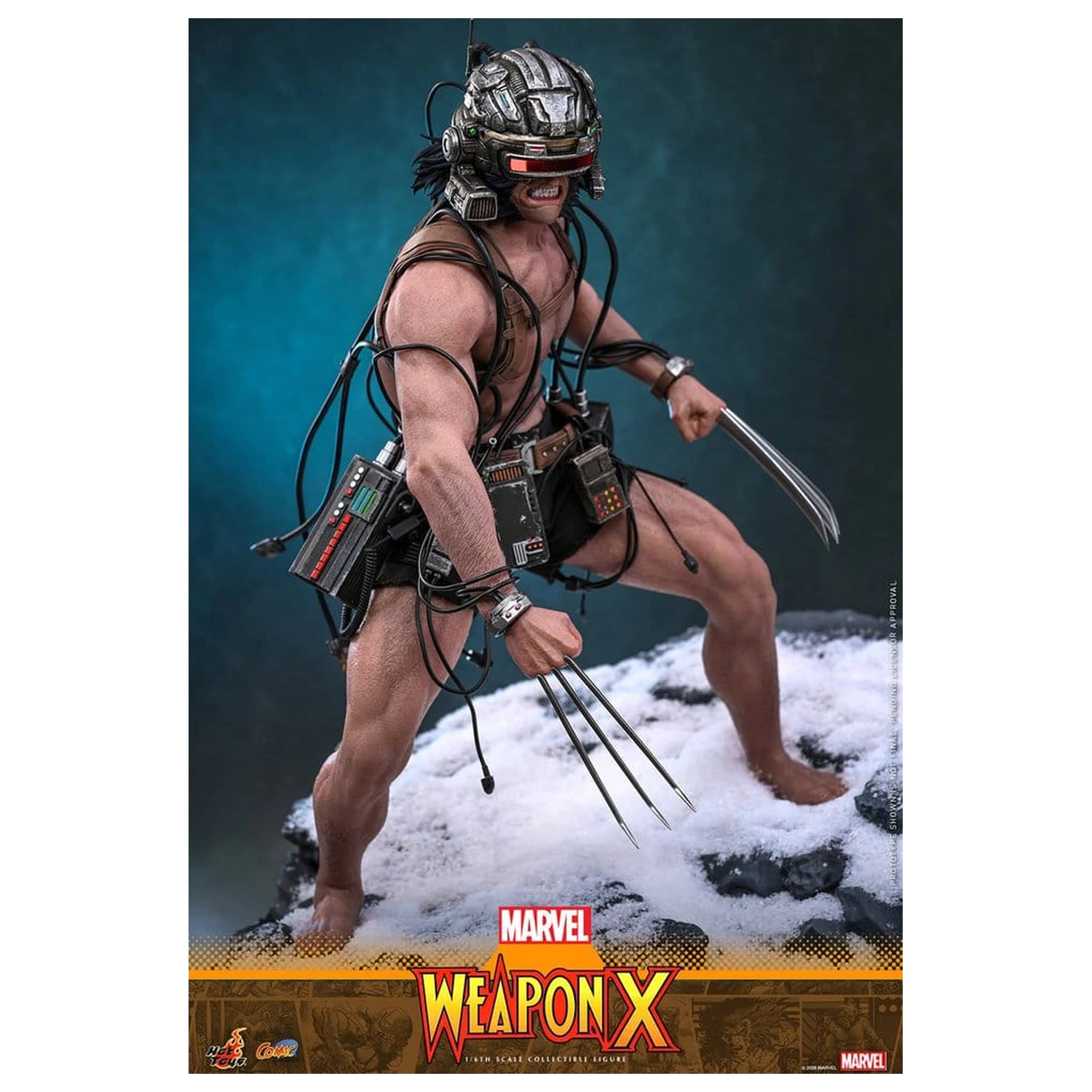 Marvel Comic Masterpiece akcijska figura 1/6 Weapon X 31 cm fotografija proizvoda