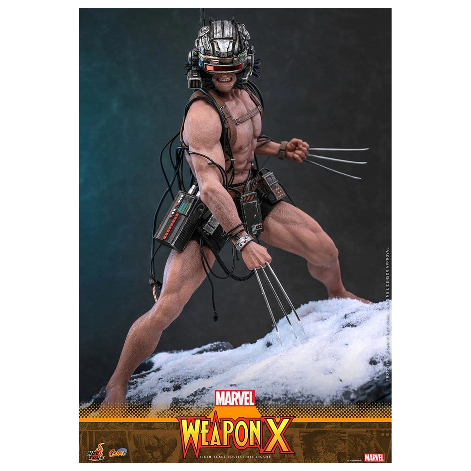 Marvel Comic Masterpiece akcijska figura 1/6 Weapon X 31 cm fotografija proizvoda