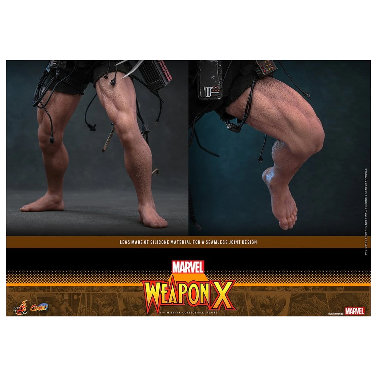 Marvel Comic Masterpiece akcijska figura 1/6 Weapon X 31 cm fotografija proizvoda
