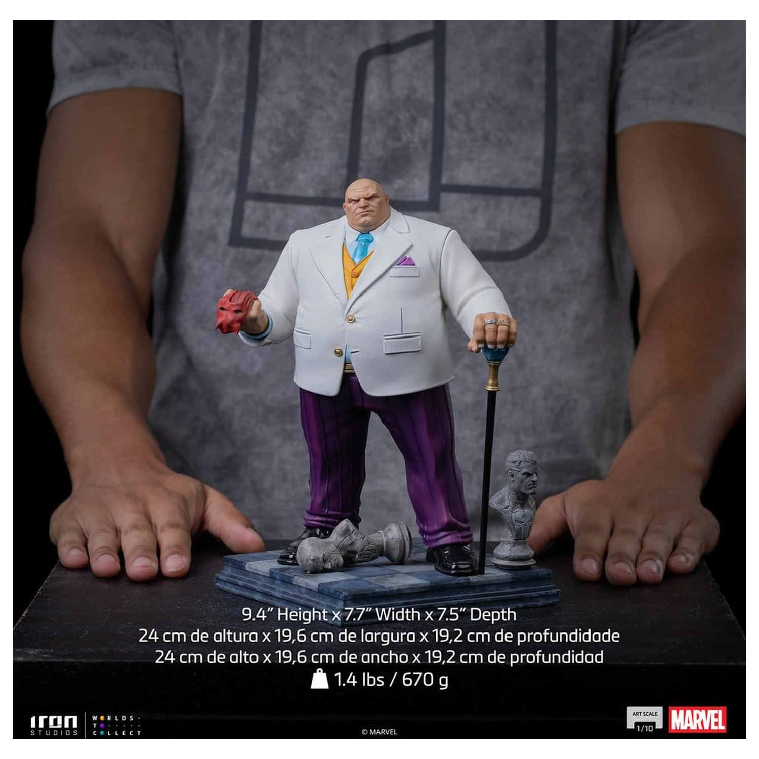Marvel Comics Art Scale Statua 1/10 Kingpin 24 cm fotografija proizvoda