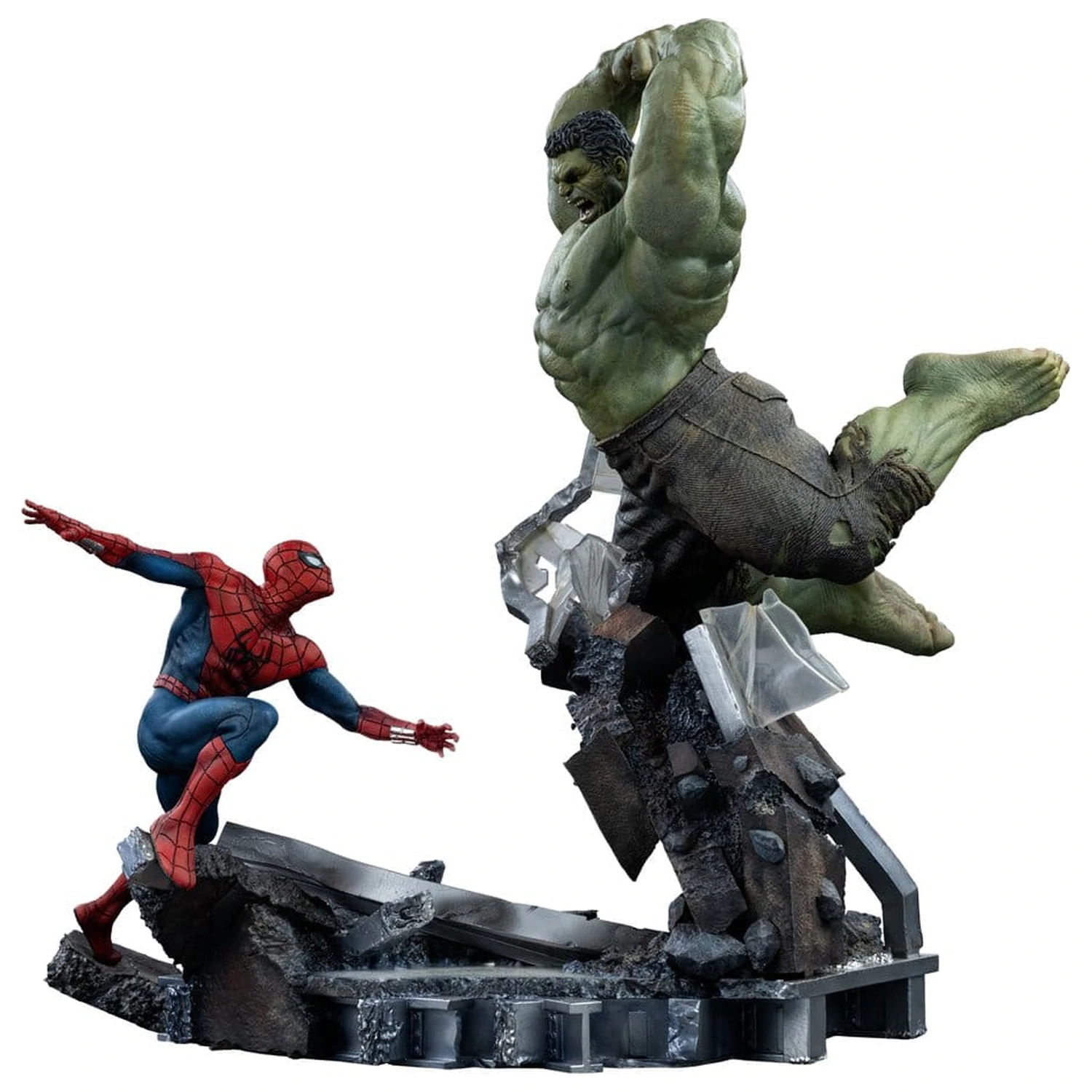 Marvel Comics Art Scale statua 1/10 Spider-Man vs Hulk 38 cm fotografija proizvoda