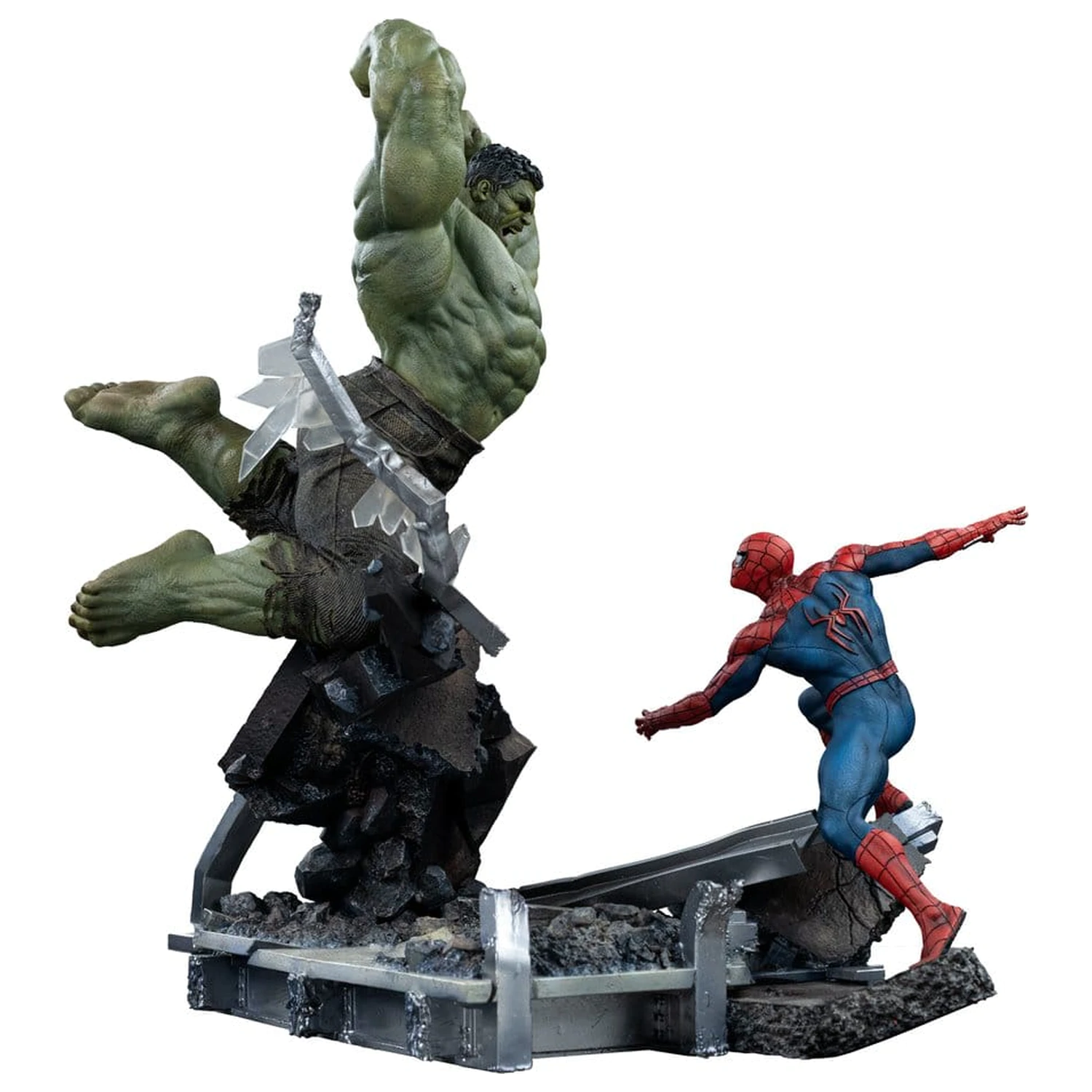 Marvel Comics Art Scale statua 1/10 Spider-Man vs Hulk 38 cm fotografija proizvoda
