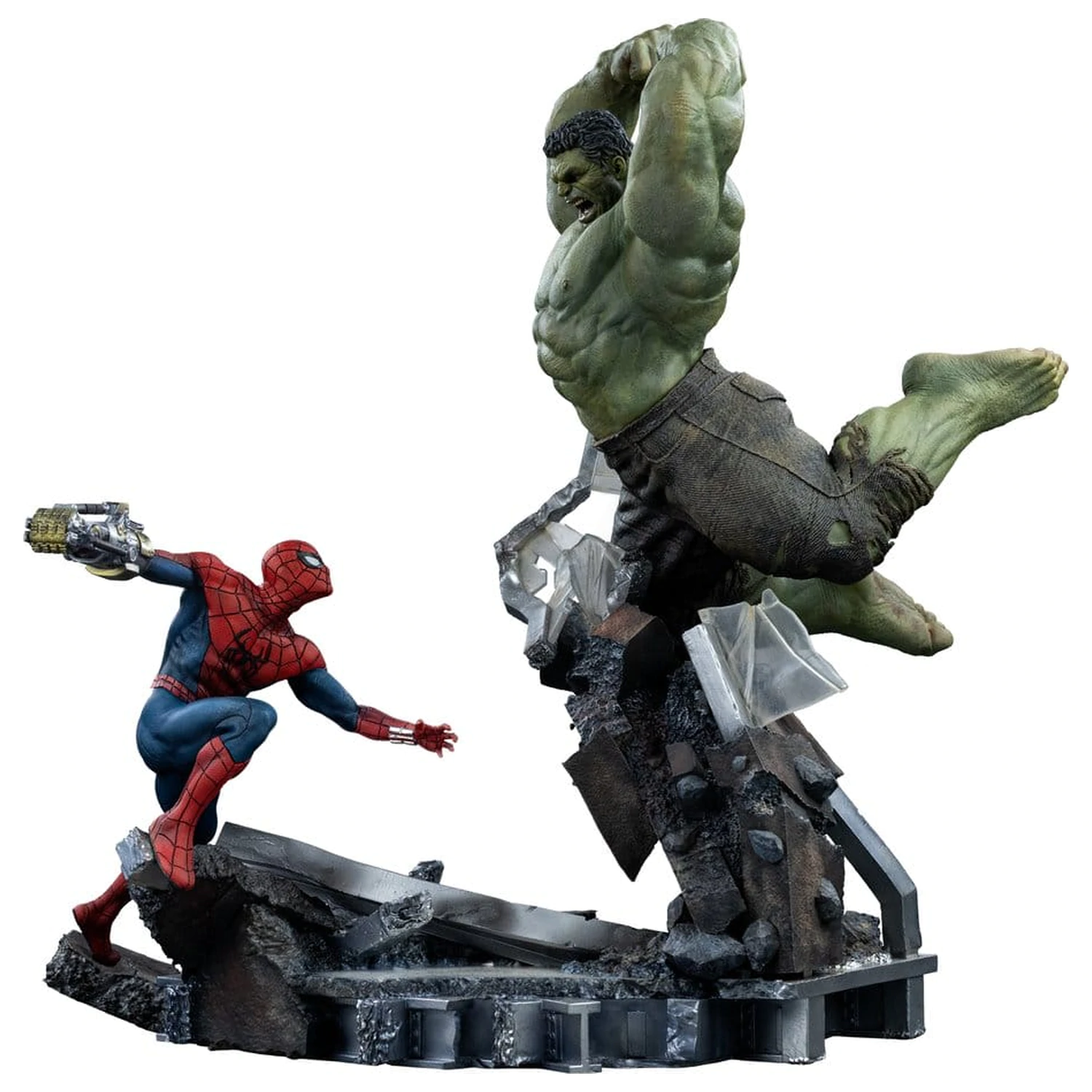 Marvel Comics Art Scale statua 1/10 Spider-Man vs Hulk 38 cm fotografija proizvoda