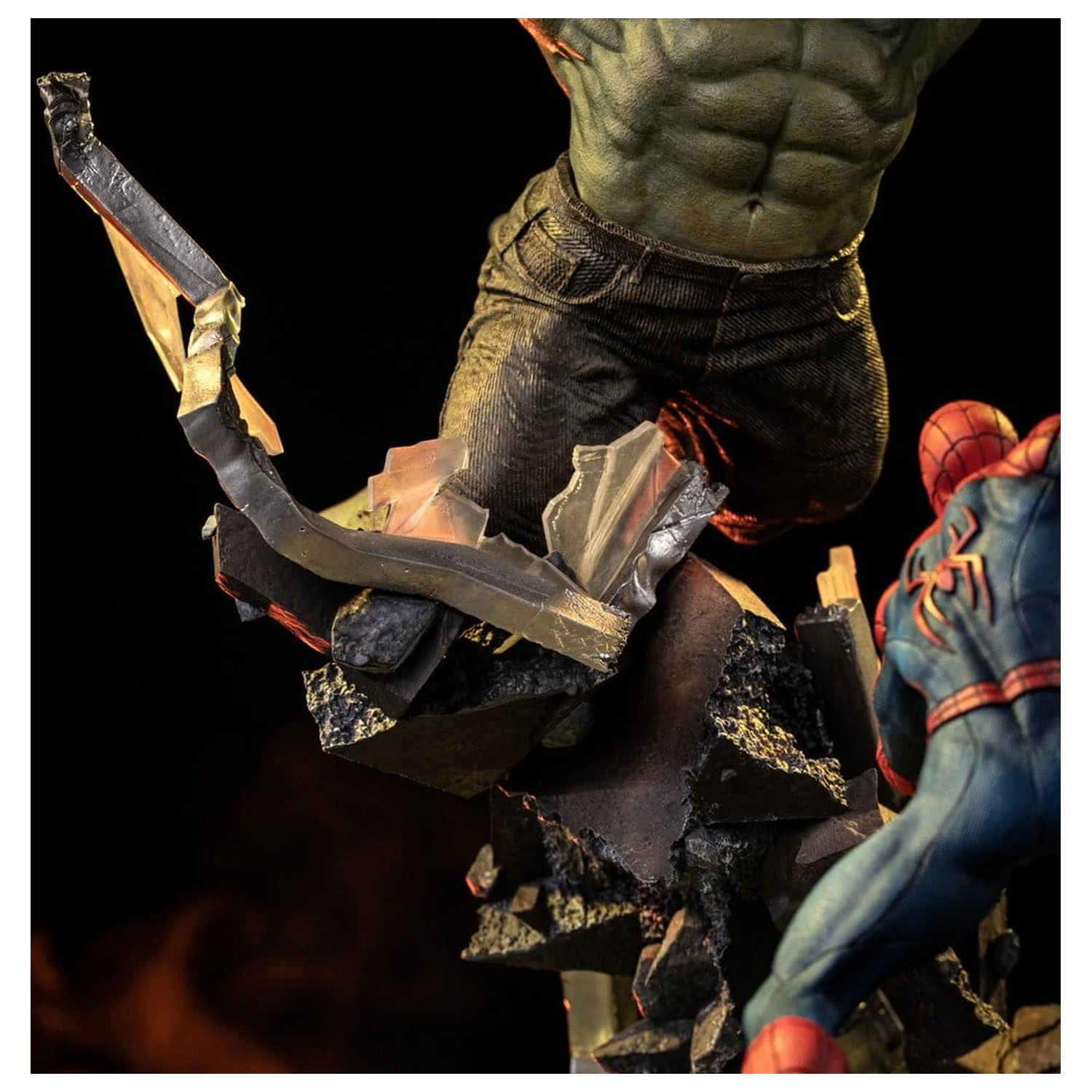 Marvel Comics Art Scale statua 1/10 Spider-Man vs Hulk 38 cm fotografija proizvoda