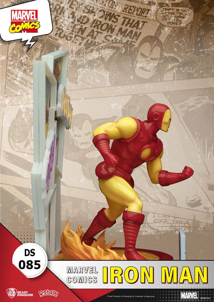 Marvel Comics D-Stage PVC diorama Iron Man 16 cm fotografija proizvoda