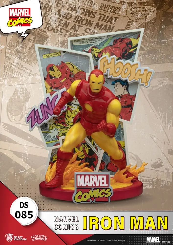 Marvel Comics D-Stage PVC diorama Iron Man 16 cm fotografija proizvoda