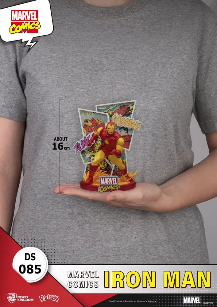 Marvel Comics D-Stage PVC diorama Iron Man 16 cm fotografija proizvoda