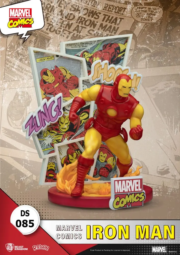 Marvel Comics D-Stage PVC diorama Iron Man 16 cm fotografija proizvoda