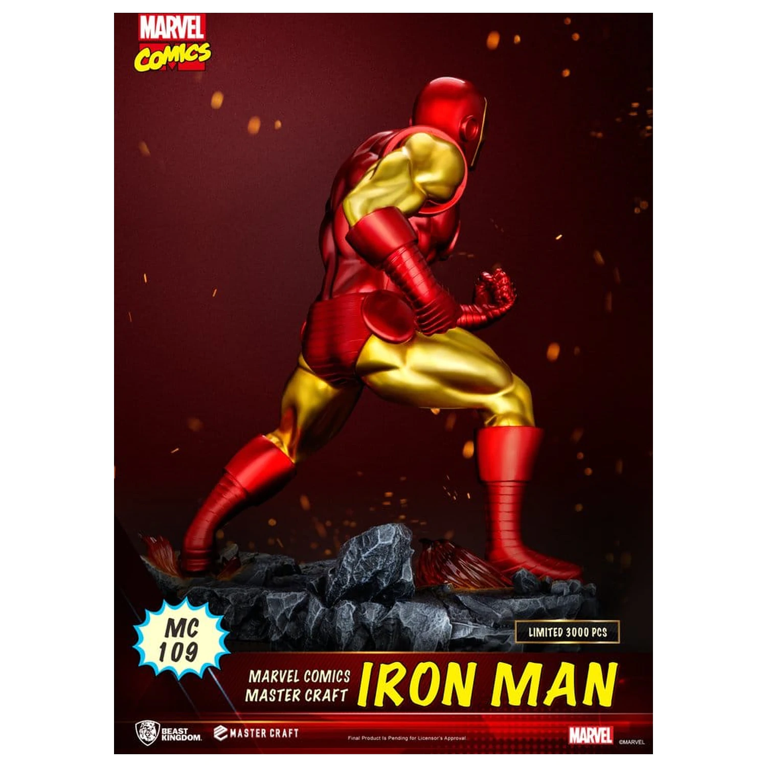Marvel Comics Master Craft kip Iron Man 29 cm fotografija proizvoda