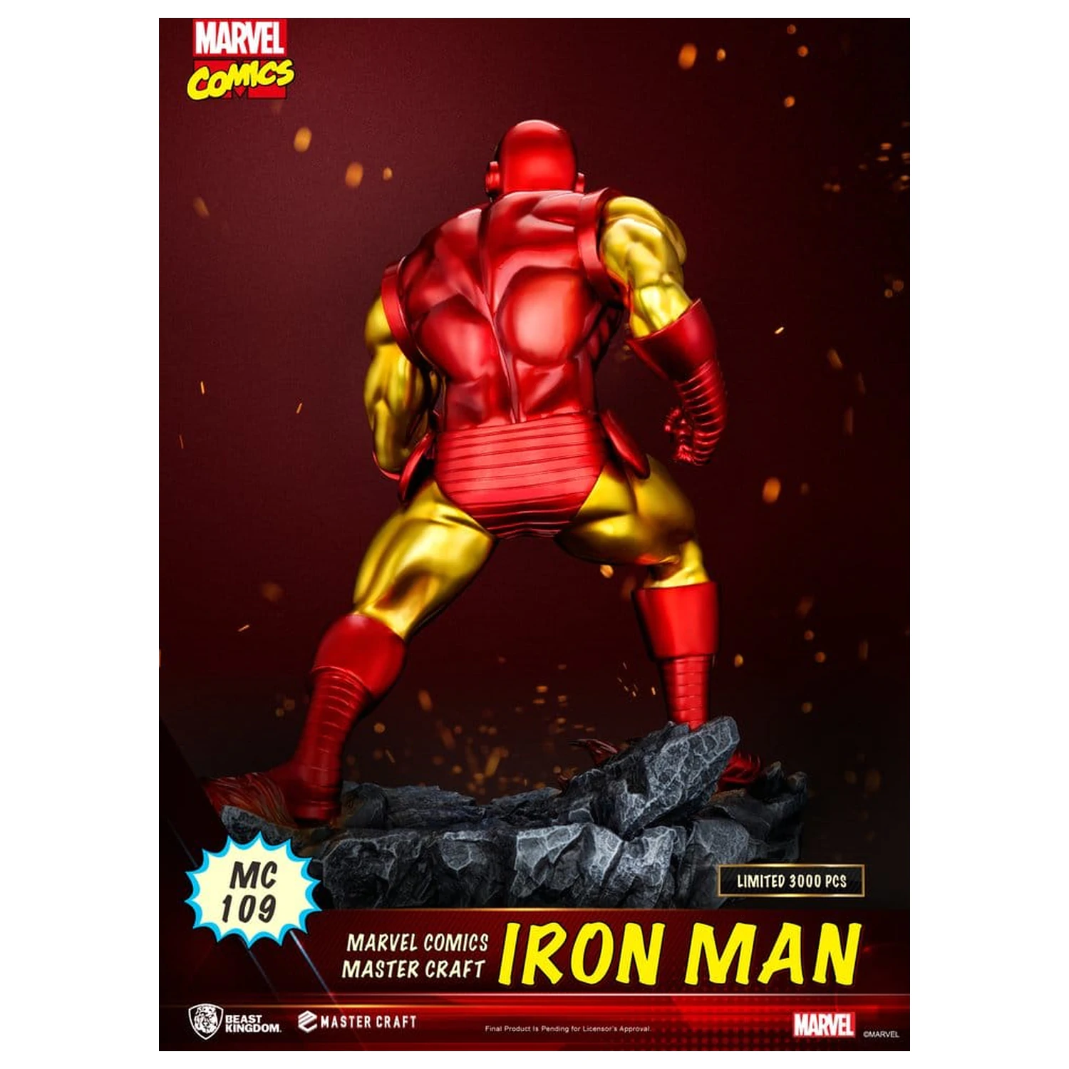Marvel Comics Master Craft kip Iron Man 29 cm fotografija proizvoda
