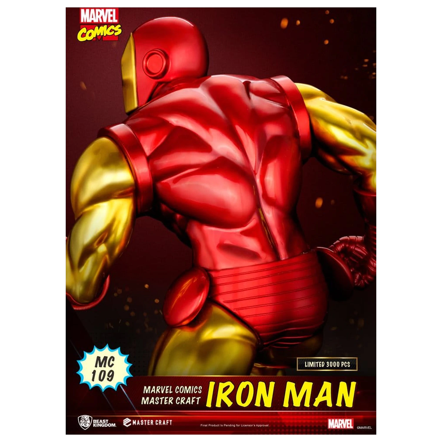 Marvel Comics Master Craft kip Iron Man 29 cm fotografija proizvoda