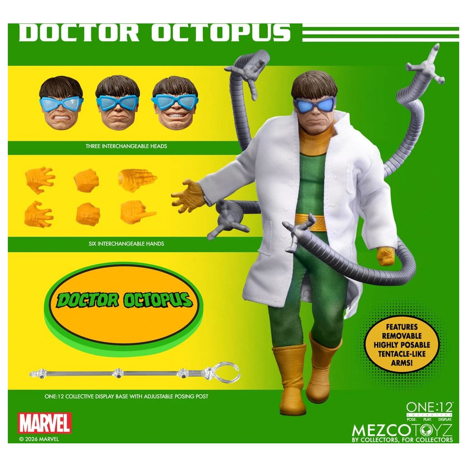 Marvel Comics One:12 Collective Akcijska figura 1/12 Doctor Octopus 16 cm fotografija proizvoda