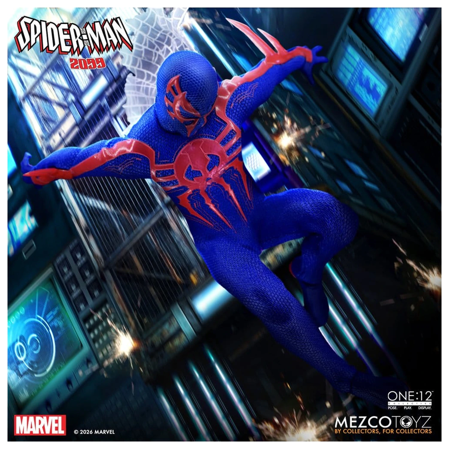 Marvel Comics One:12 Collective Akcijska figura 1/12 Spider-Man 2099 17 cm fotografija proizvoda